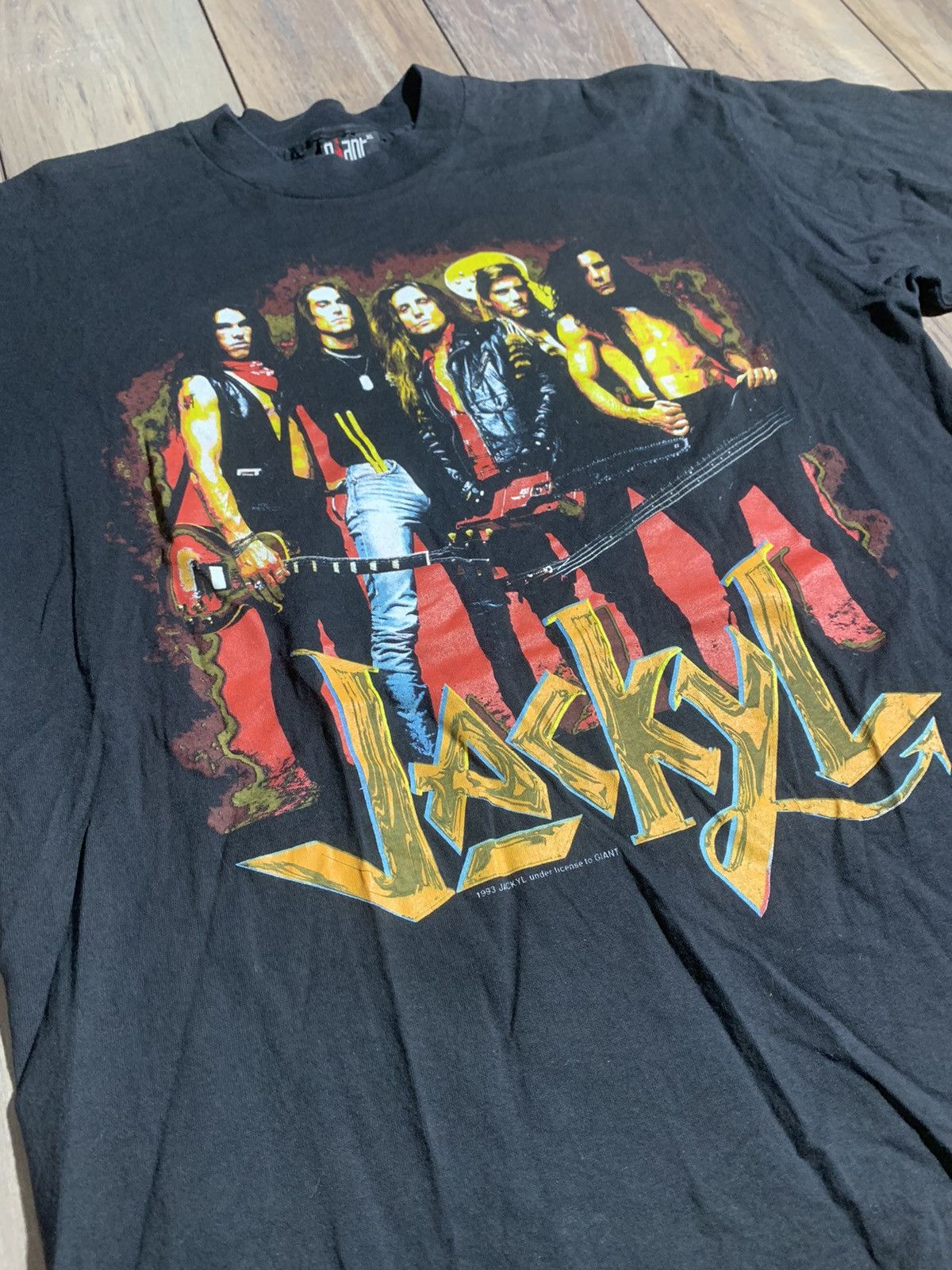 Vintage 90s jackyl band tour tee