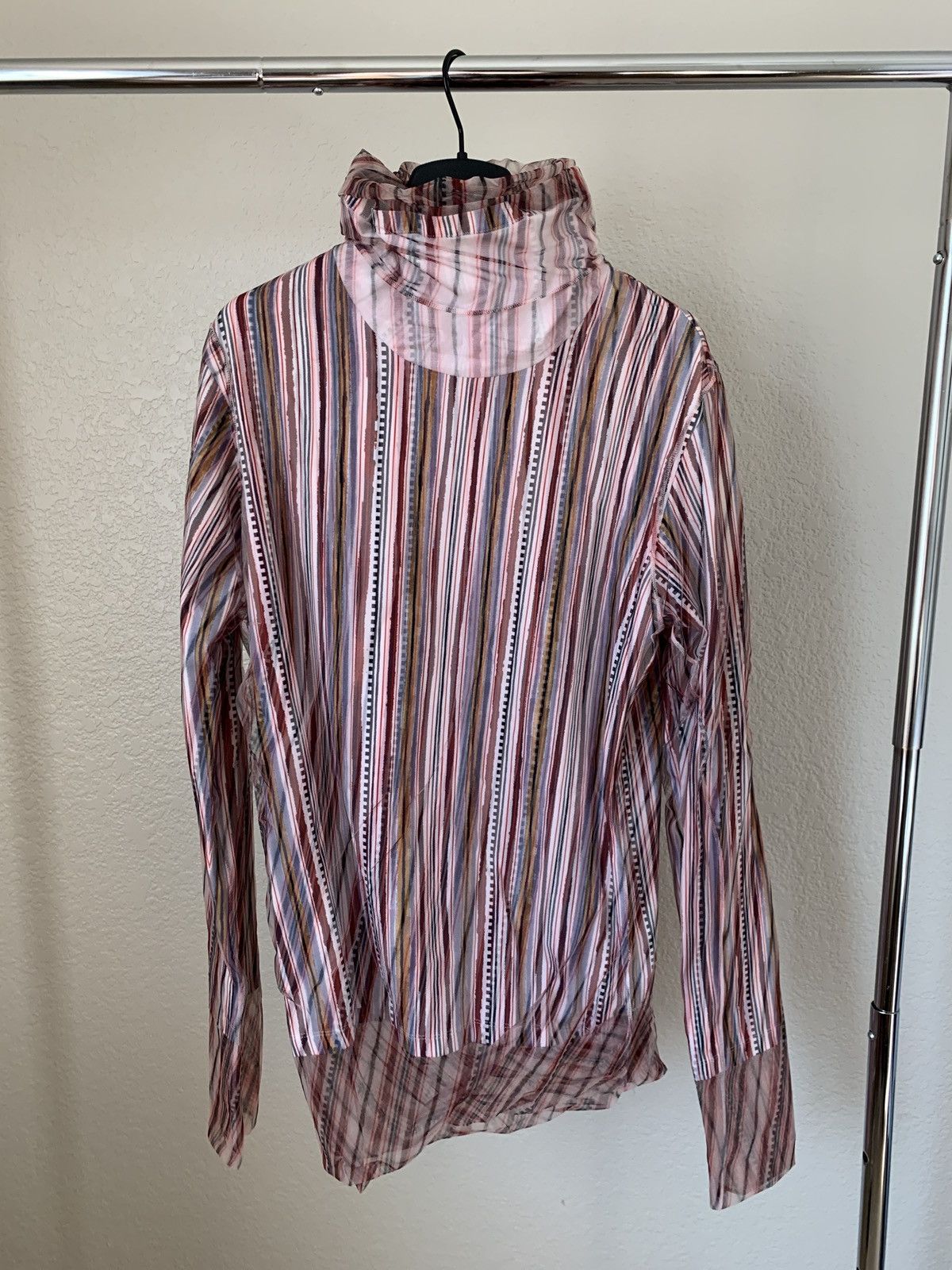 Y/Project Y/Project Double Layered Pink Print Long Sleeve Shirt Size US M / EU 48-50 / 2 - 1 Thumbnail