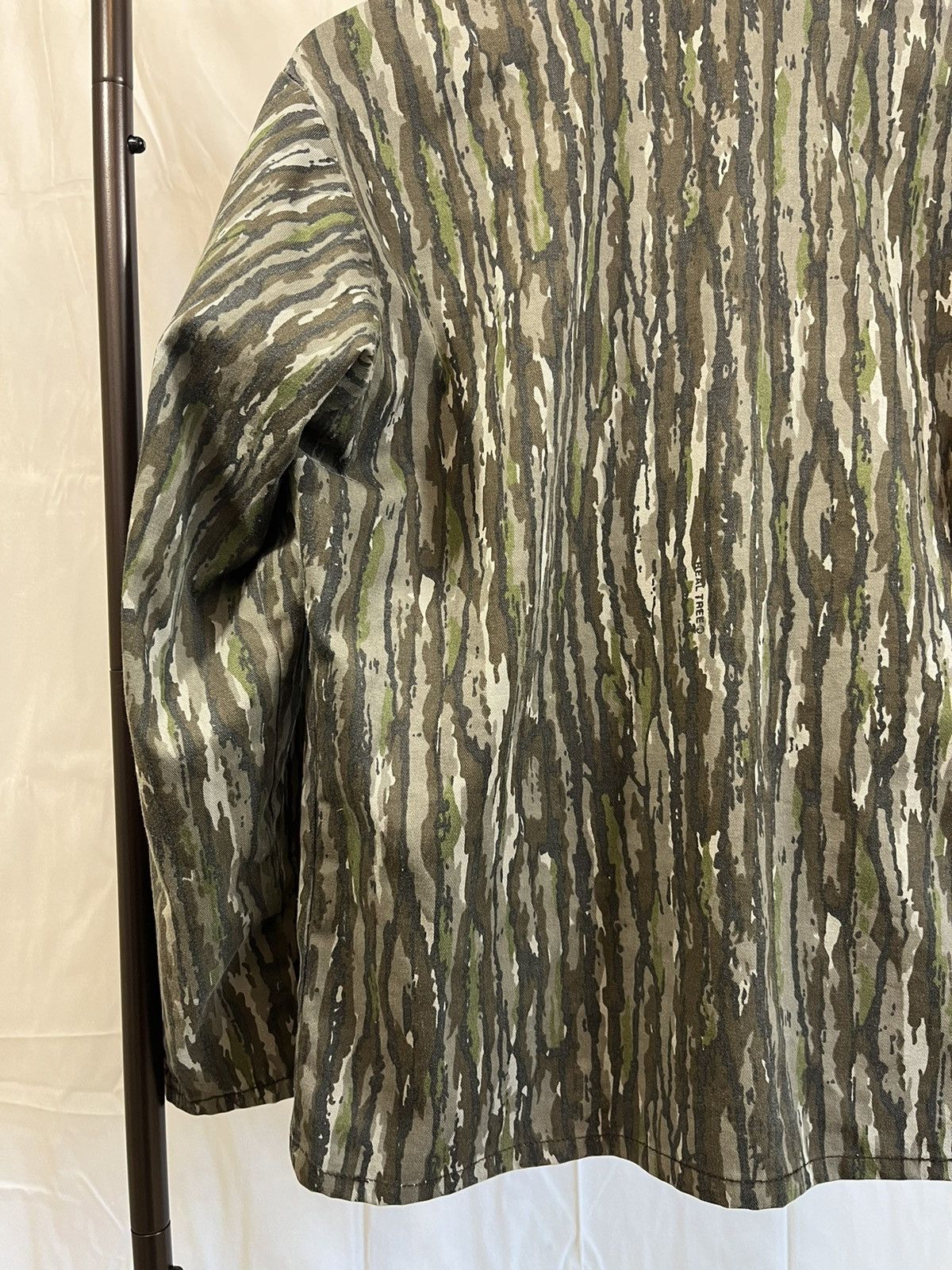 Vintage Vintage REAL TREE Camo Print Light Jacket Military Overshirt Size US L / EU 52-54 / 3 - 15 Thumbnail