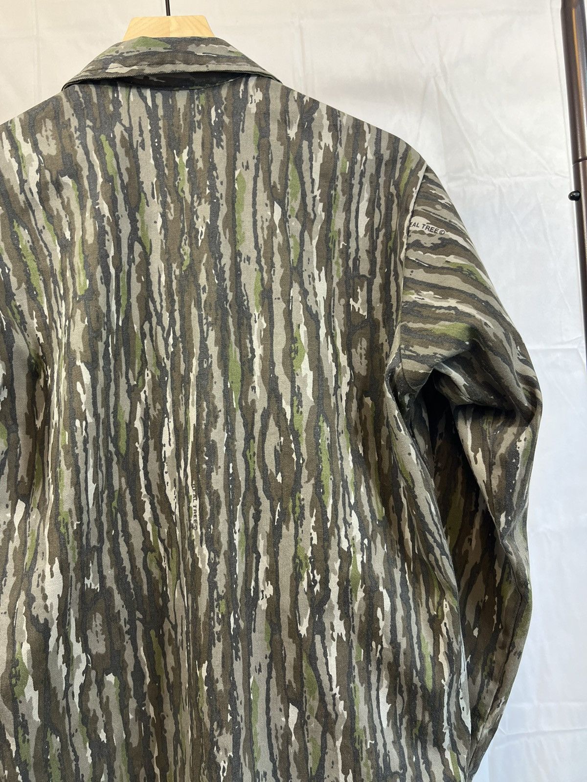 Vintage Vintage REAL TREE Camo Print Light Jacket Military Overshirt Size US L / EU 52-54 / 3 - 13 Thumbnail