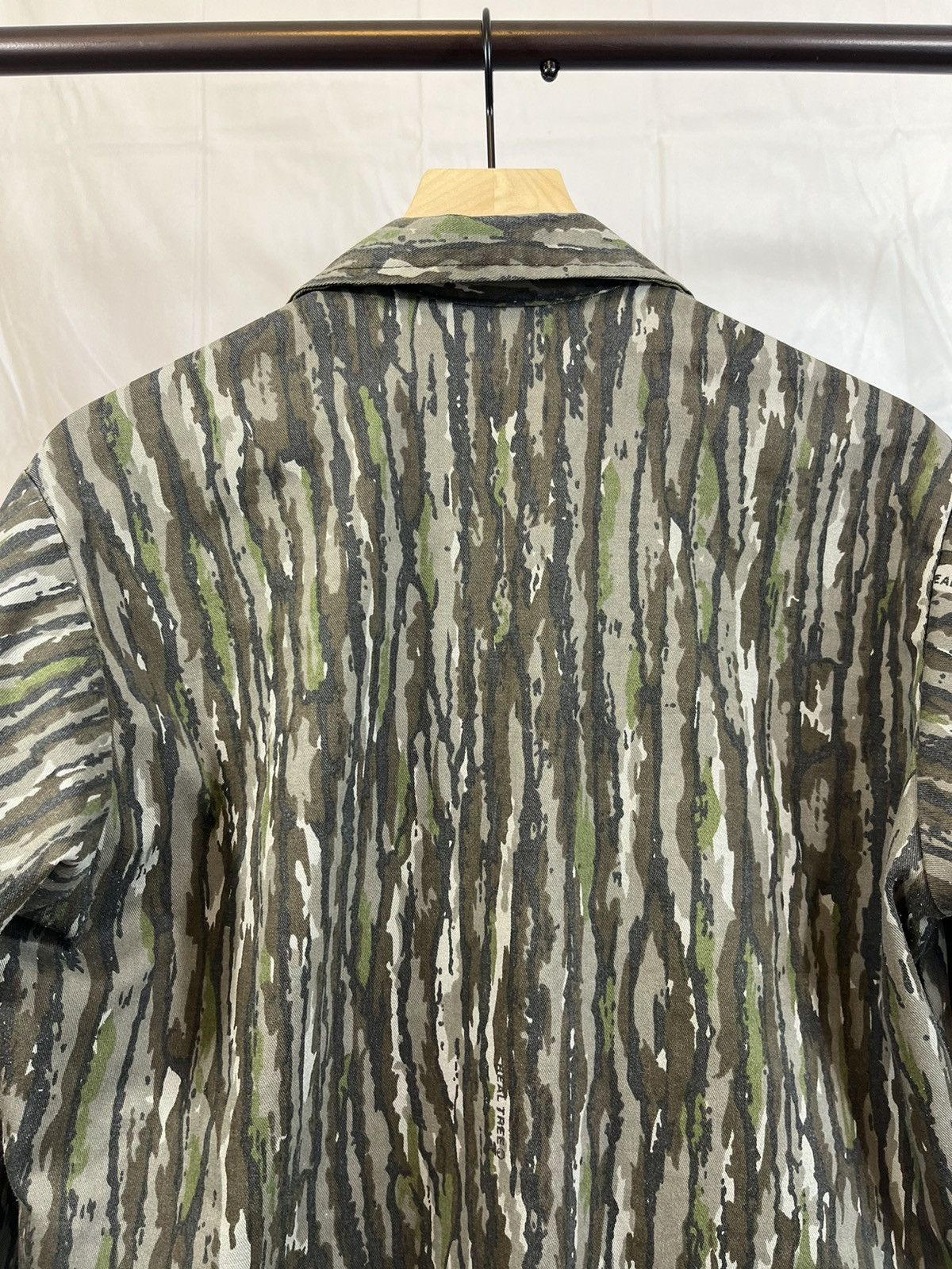 Vintage Vintage REAL TREE Camo Print Light Jacket Military Overshirt Size US L / EU 52-54 / 3 - 12 Thumbnail