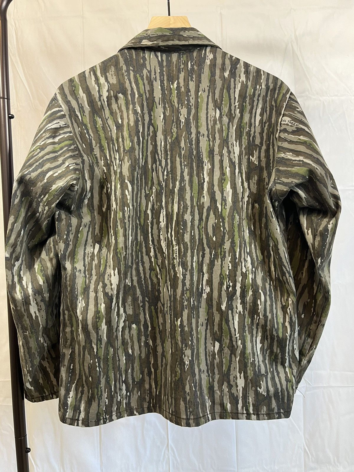 Vintage Vintage REAL TREE Camo Print Light Jacket Military Overshirt Size US L / EU 52-54 / 3 - 11 Thumbnail