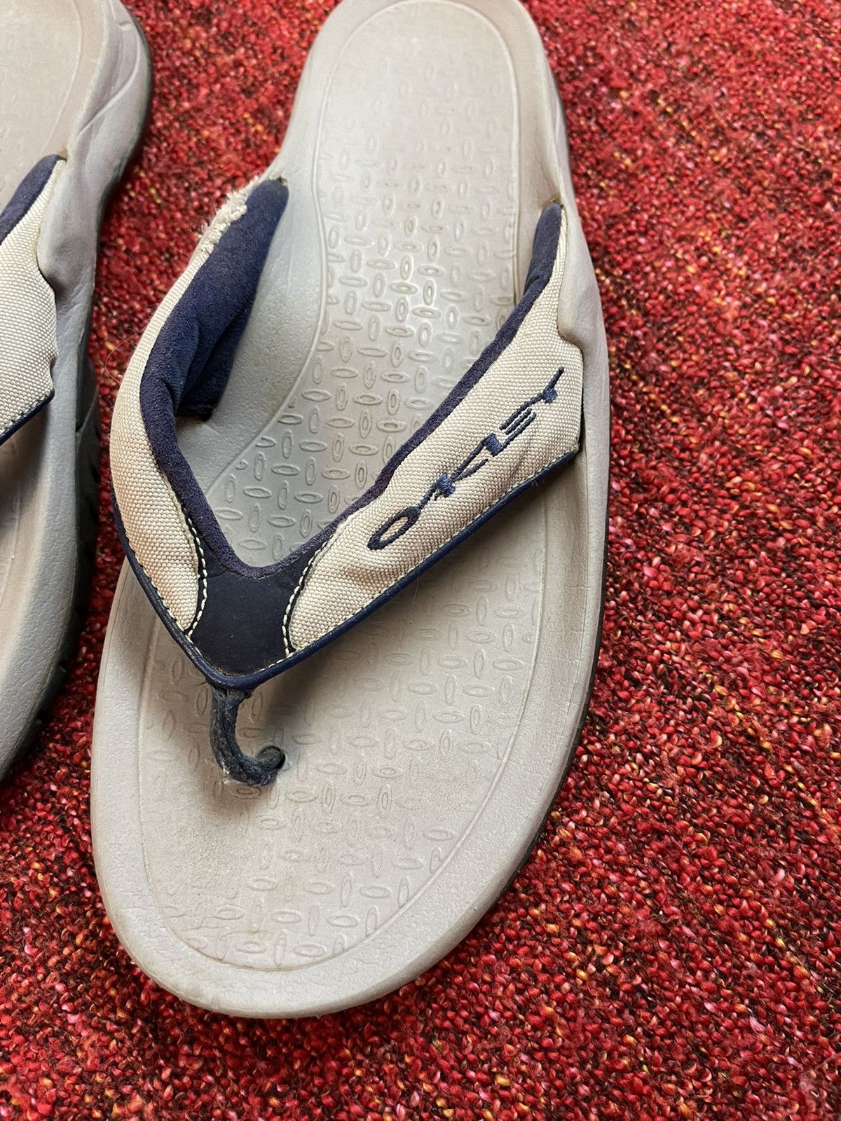 Oakley × Vintage Oakley Y2K vintage gorpcore style sandals flip flops Size US 8 / EU 41 - 3 Thumbnail