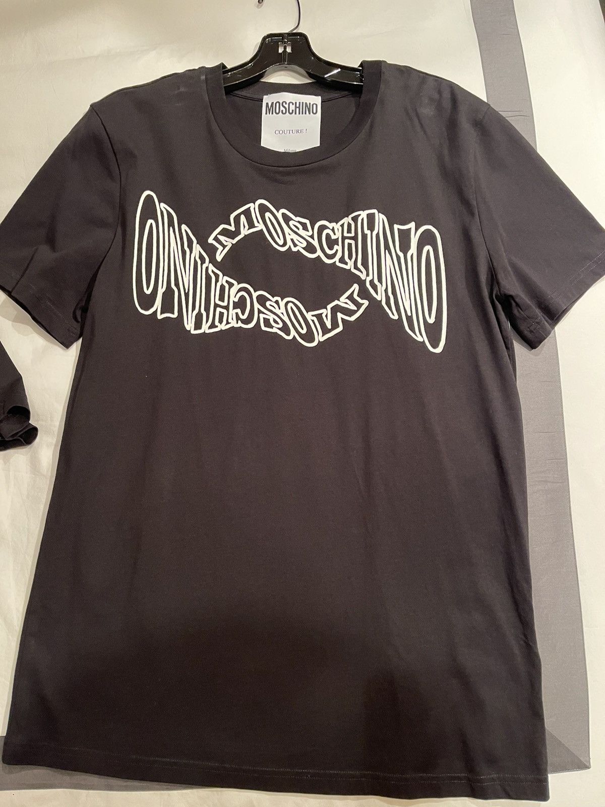 Moschino Moschino black graphic T-shirt Size US L / EU 52-54 / 3 - 1 Thumbnail