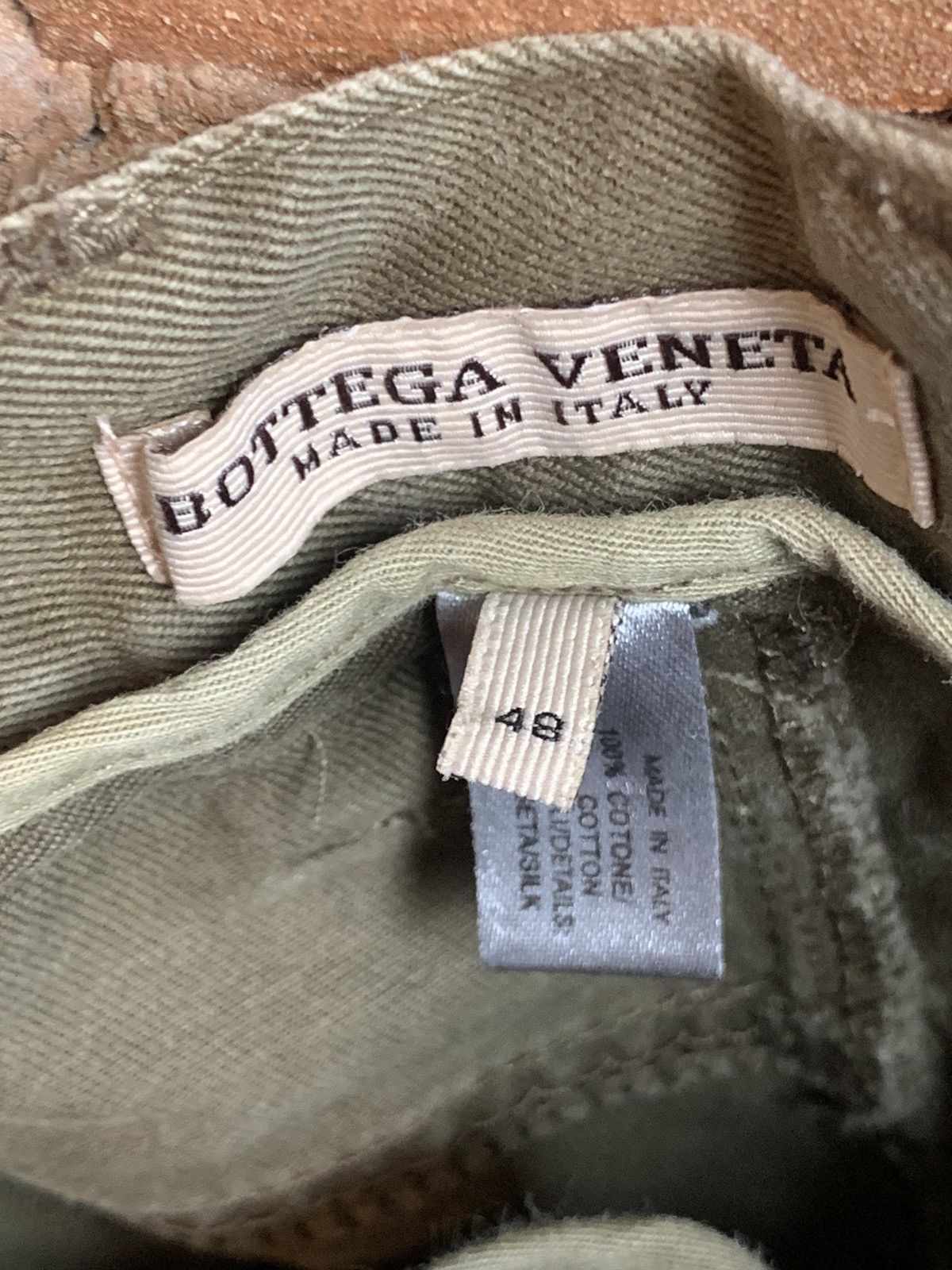 Bottega Veneta Bottega Veneta Green Twill Jogger Pant Size US 31 - 2 Thumbnail