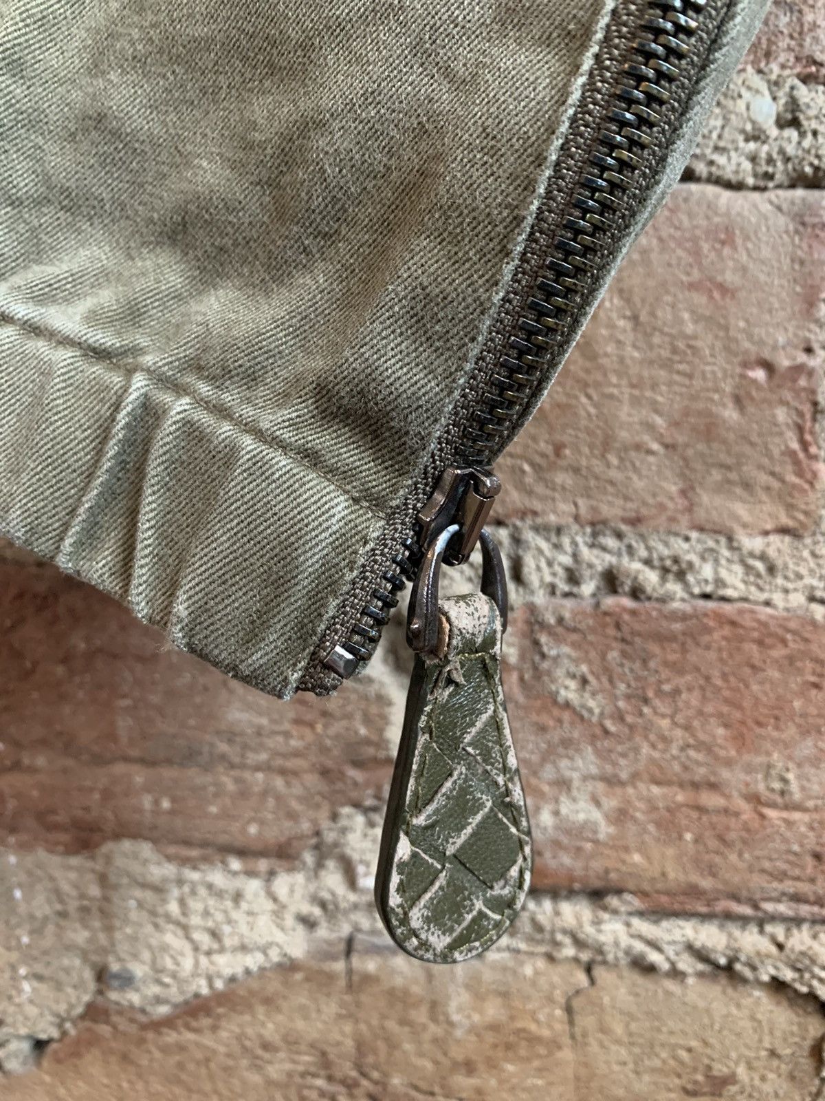 Bottega Veneta Bottega Veneta Green Twill Jogger Pant Size US 31 - 10 Thumbnail