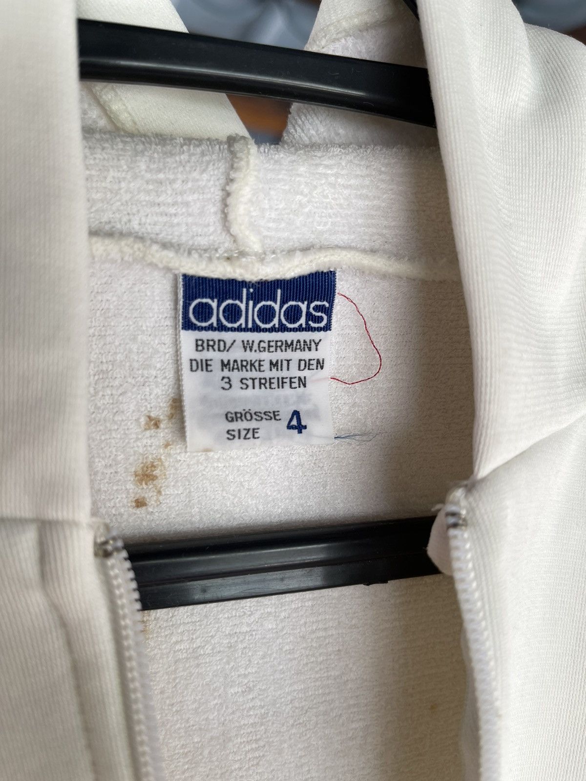 Adidas × Vintage Vintage 60s Adidas West Germany Descente Tracktop Hoodie Size US M / EU 48-50 / 2 - 3 Thumbnail