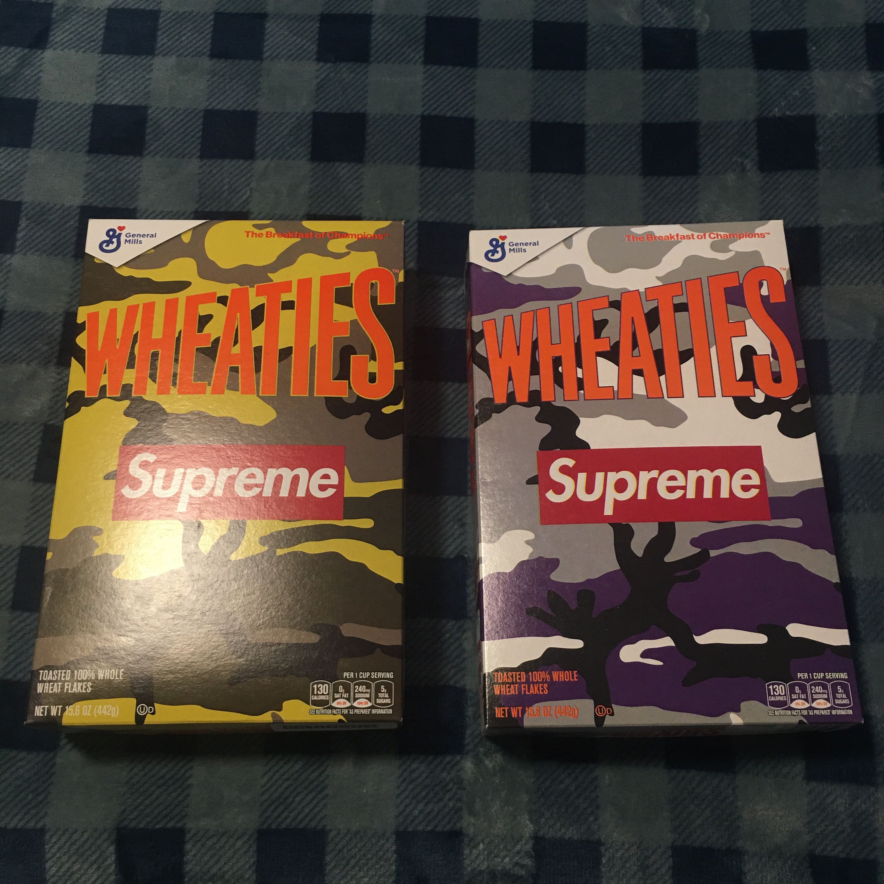 Supreme Wheaties Cereal Boxes (2) Size ONE SIZE - 1 Preview