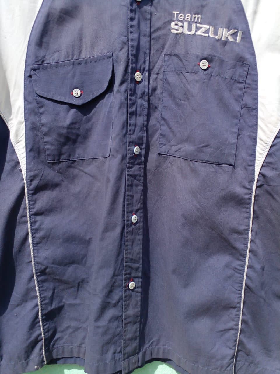 Vintage SHIRT TEAM SUZUKI Size US L / EU 52-54 / 3 - 13 Thumbnail