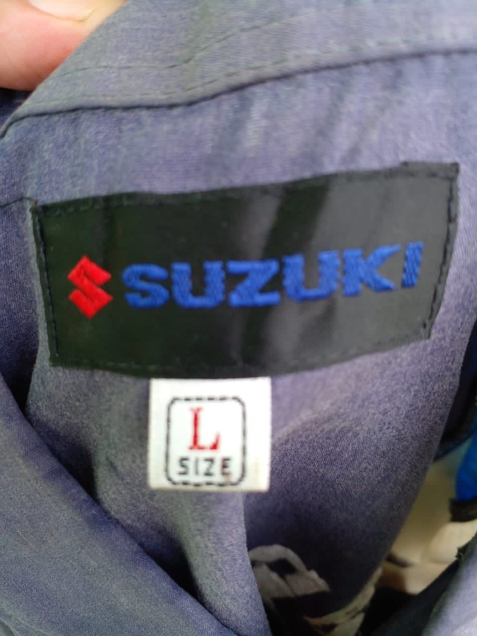 Vintage SHIRT TEAM SUZUKI Size US L / EU 52-54 / 3 - 4 Thumbnail