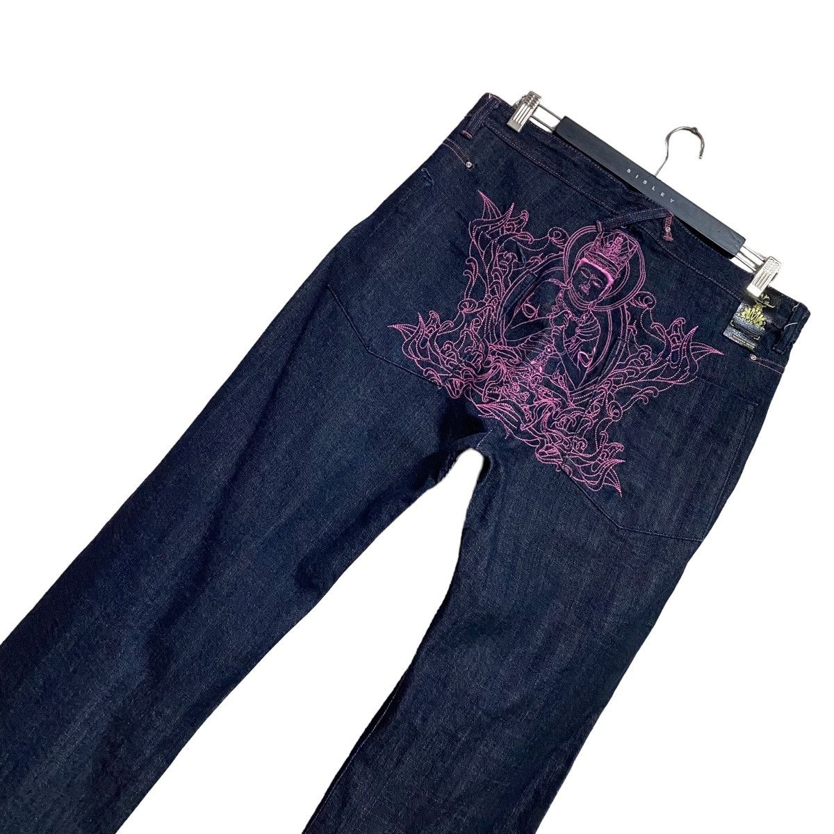 Japanese Brand Japanese Brand MELTDOWN Denim Embroidery Budha Jeans Size US 36 / EU 52 - 1 Thumbnail