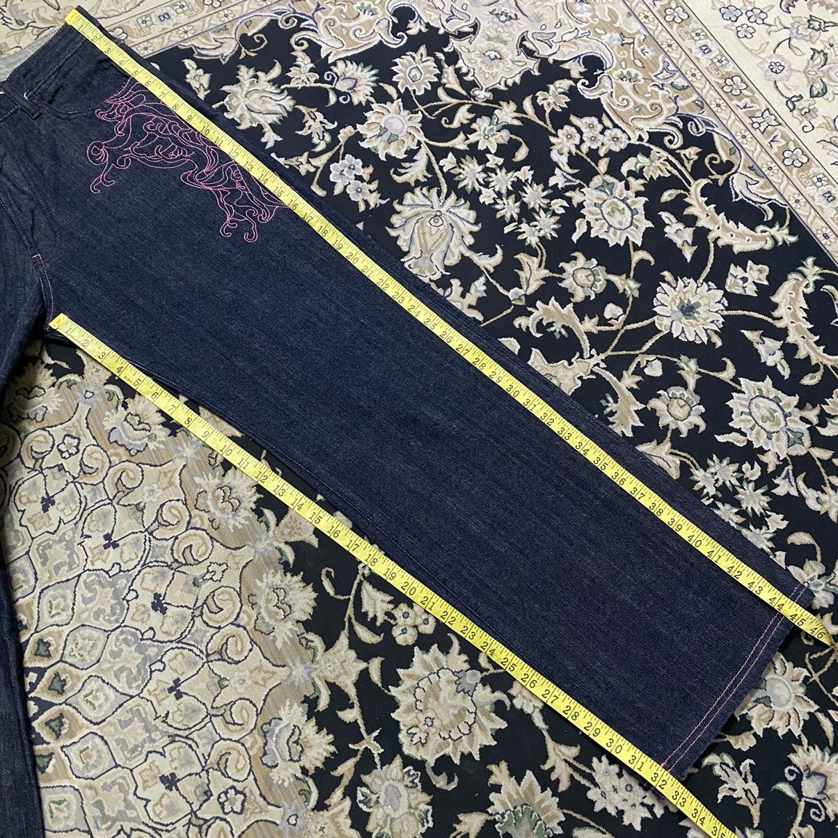 Japanese Brand Japanese Brand MELTDOWN Denim Embroidery Budha Jeans Size US 36 / EU 52 - 22 Thumbnail