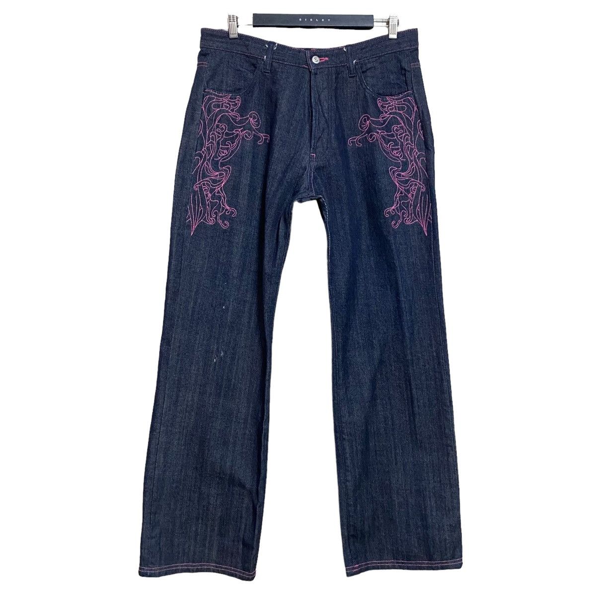 Japanese Brand Japanese Brand MELTDOWN Denim Embroidery Budha Jeans Size US 36 / EU 52 - 3 Thumbnail