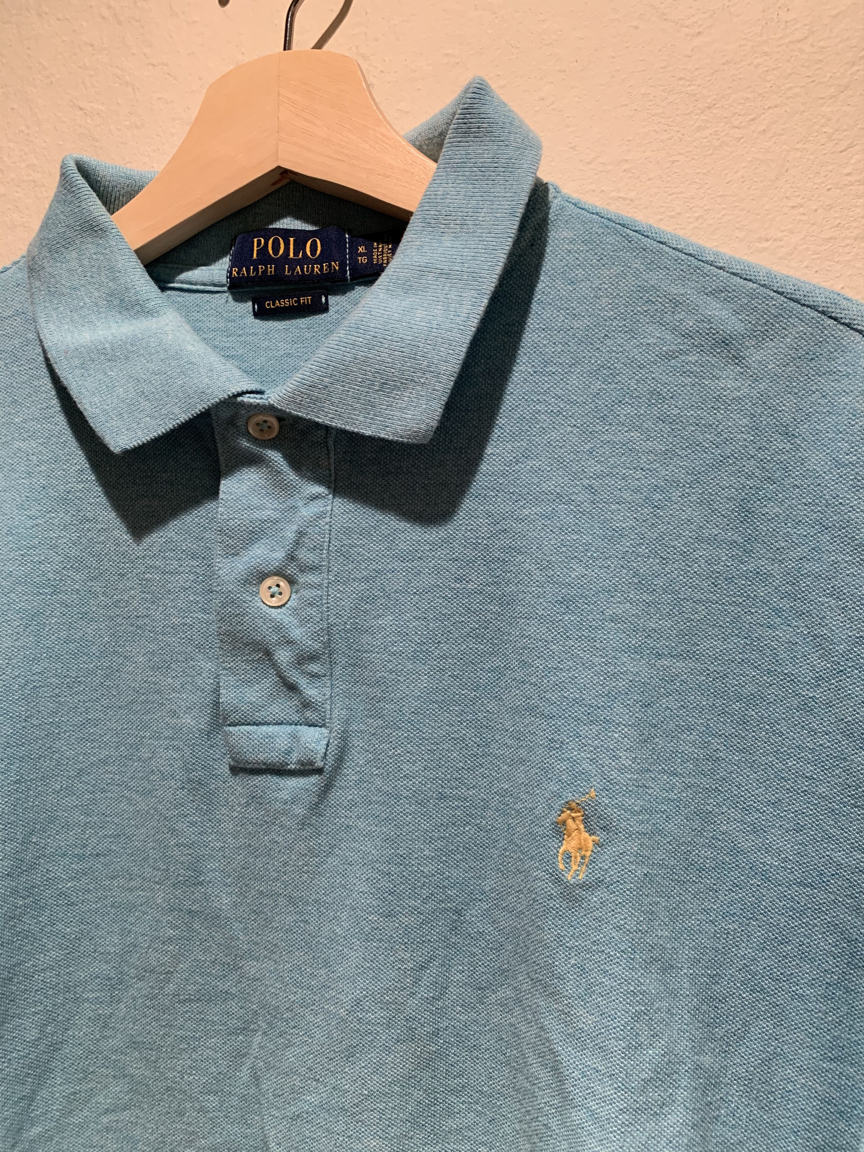 Polo Ralph Lauren *RARE* Polo Ralph Lauren Classic Fit Knit Polo Shirt - XL Size US XL / EU 56 / 4 - 2 Thumbnail