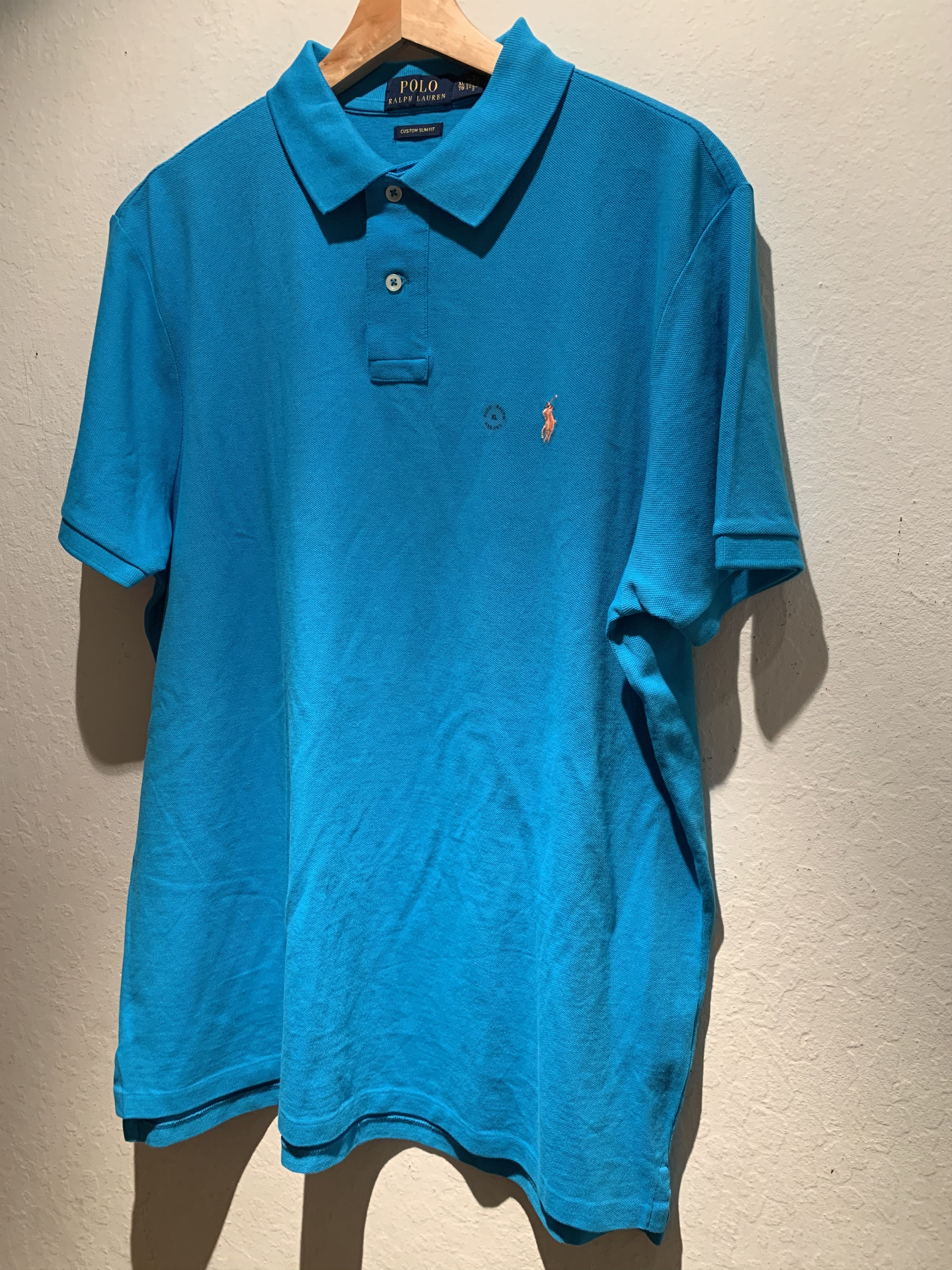 Polo Ralph Lauren *RARE* New Polo Ralph Lauren Knit Turkish Cotton Polo Shirt Size US XL / EU 56 / 4 - 1 Thumbnail