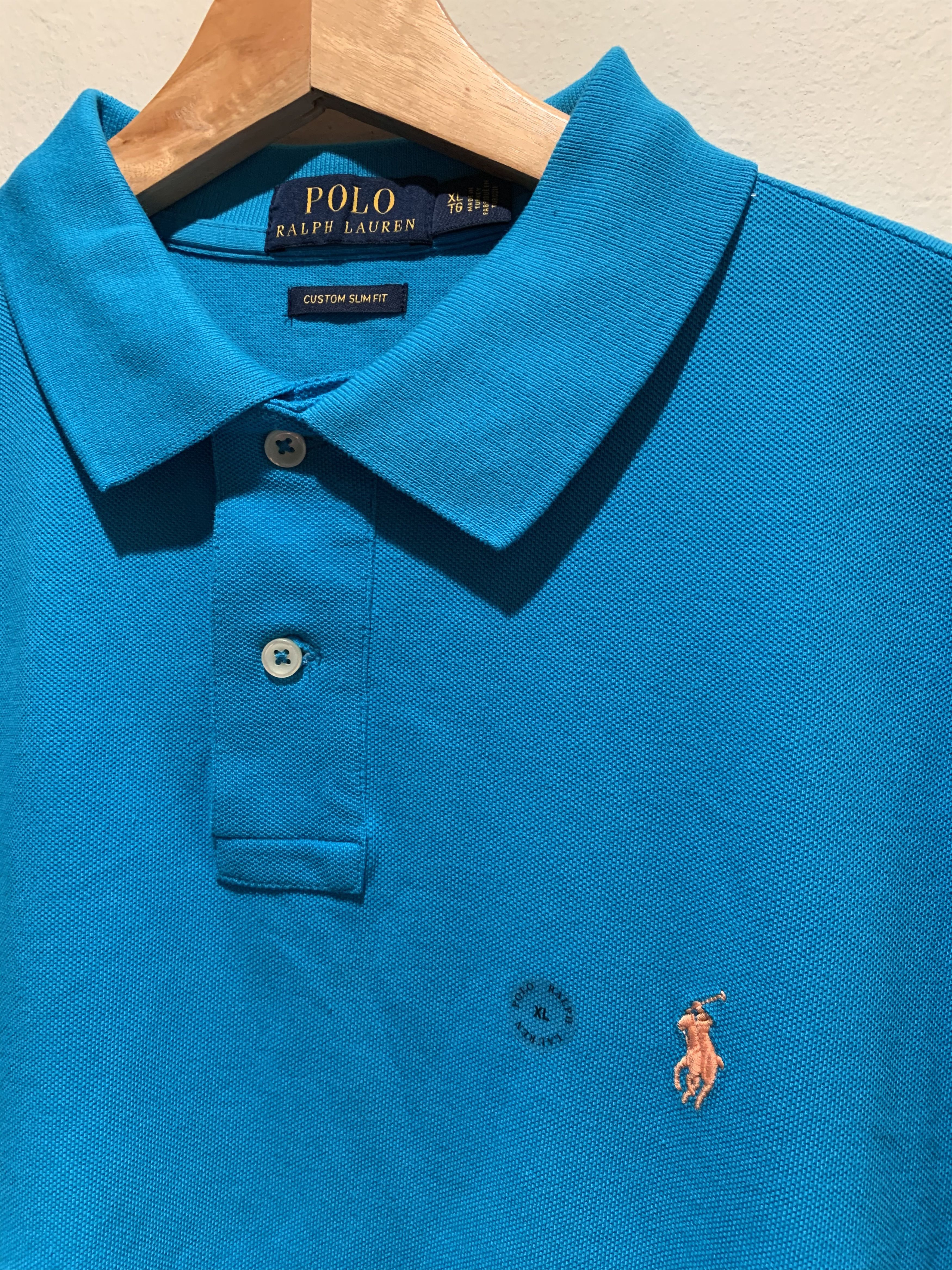 Polo Ralph Lauren *RARE* New Polo Ralph Lauren Knit Turkish Cotton Polo Shirt Size US XL / EU 56 / 4 - 2 Thumbnail