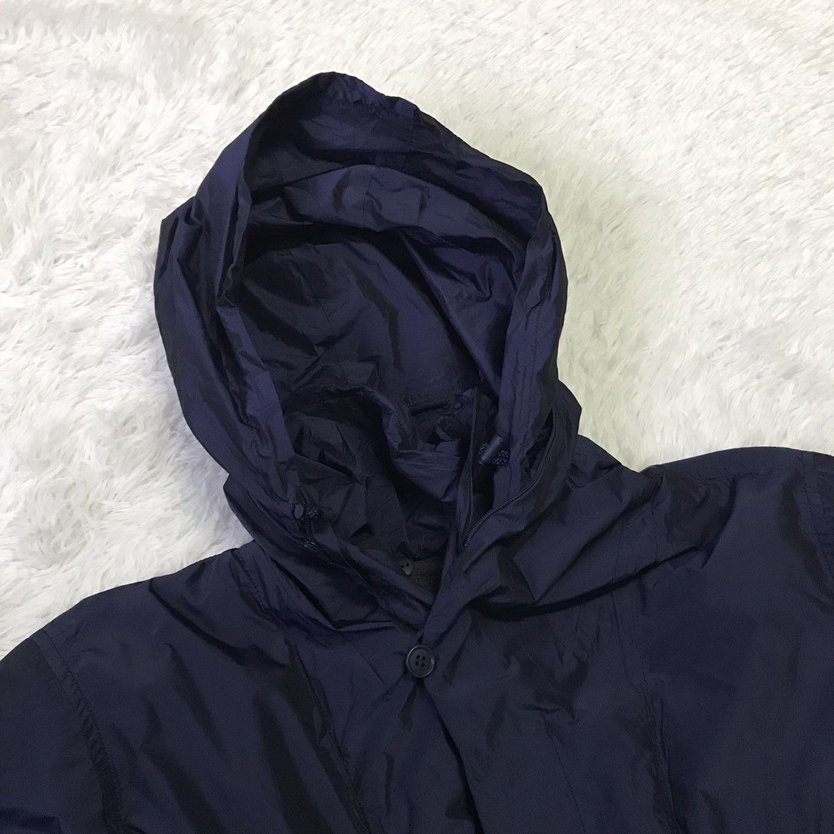 Issey Miyake Plantation Issey Miyake Long Jacket Hooded Like Windbreaker Size US M / EU 48-50 / 2 - 15 Thumbnail