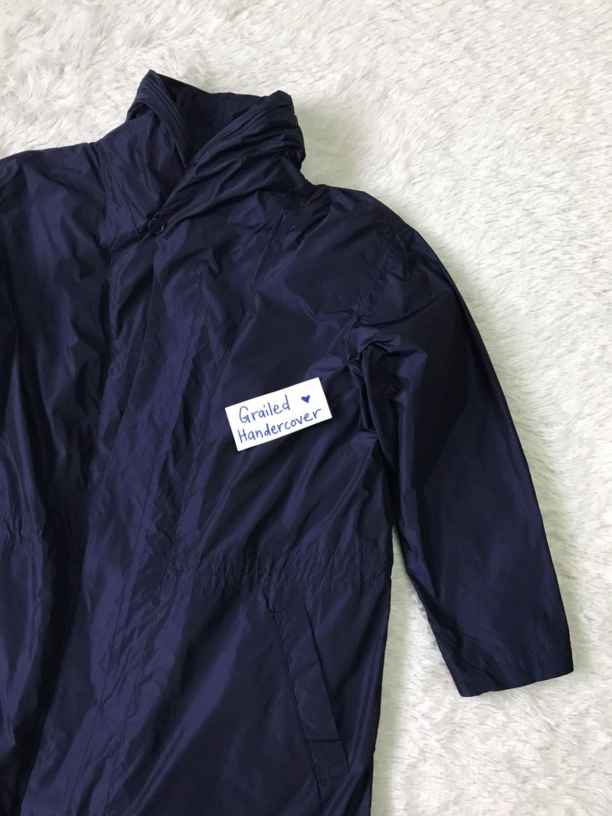 Issey Miyake Plantation Issey Miyake Long Jacket Hooded Like Windbreaker Size US M / EU 48-50 / 2 - 6 Thumbnail