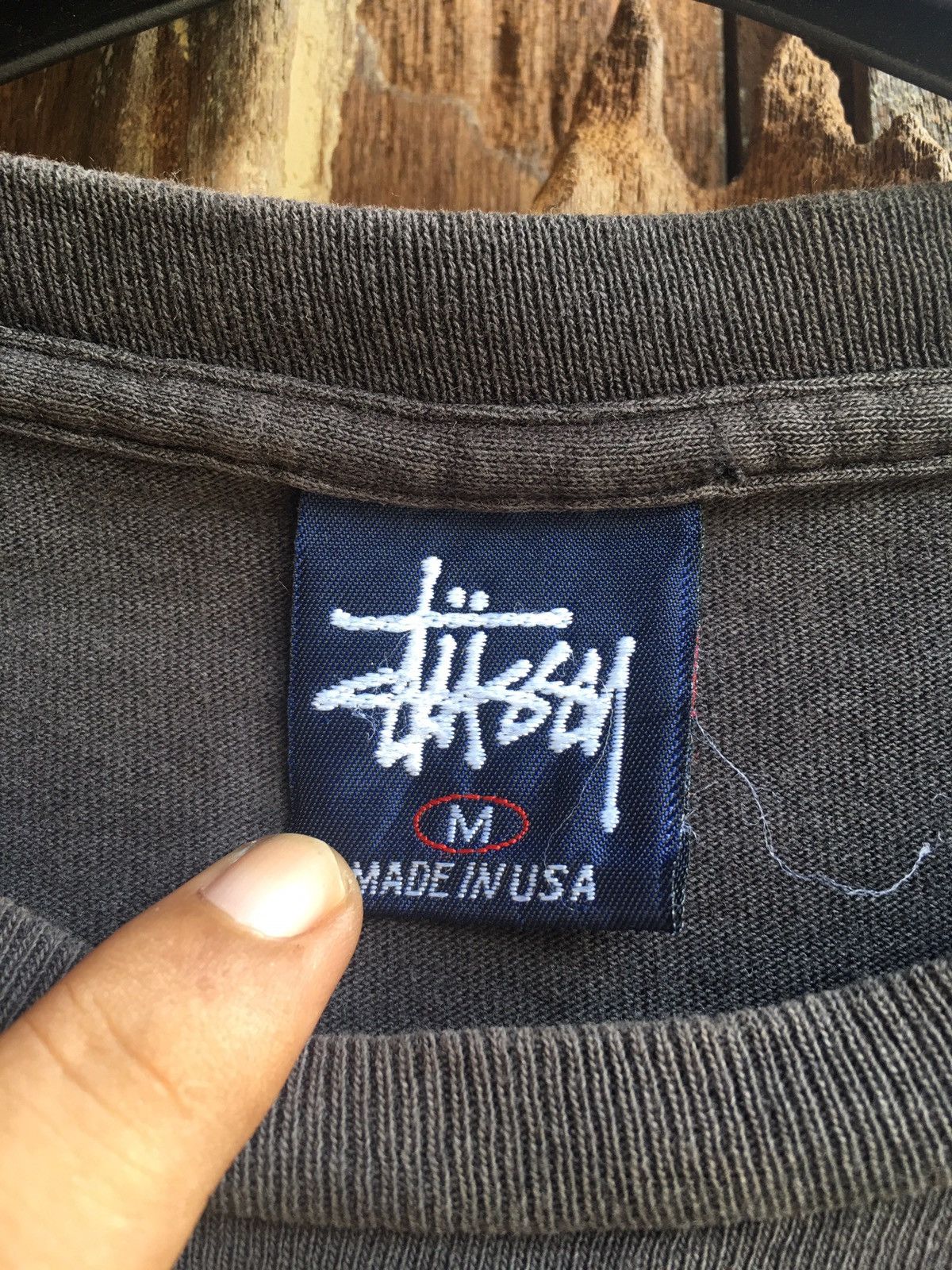Stussy × Vintage Rare vintage 90s STUSSY distressed design Size US M / EU 48-50 / 2 - 6 Thumbnail