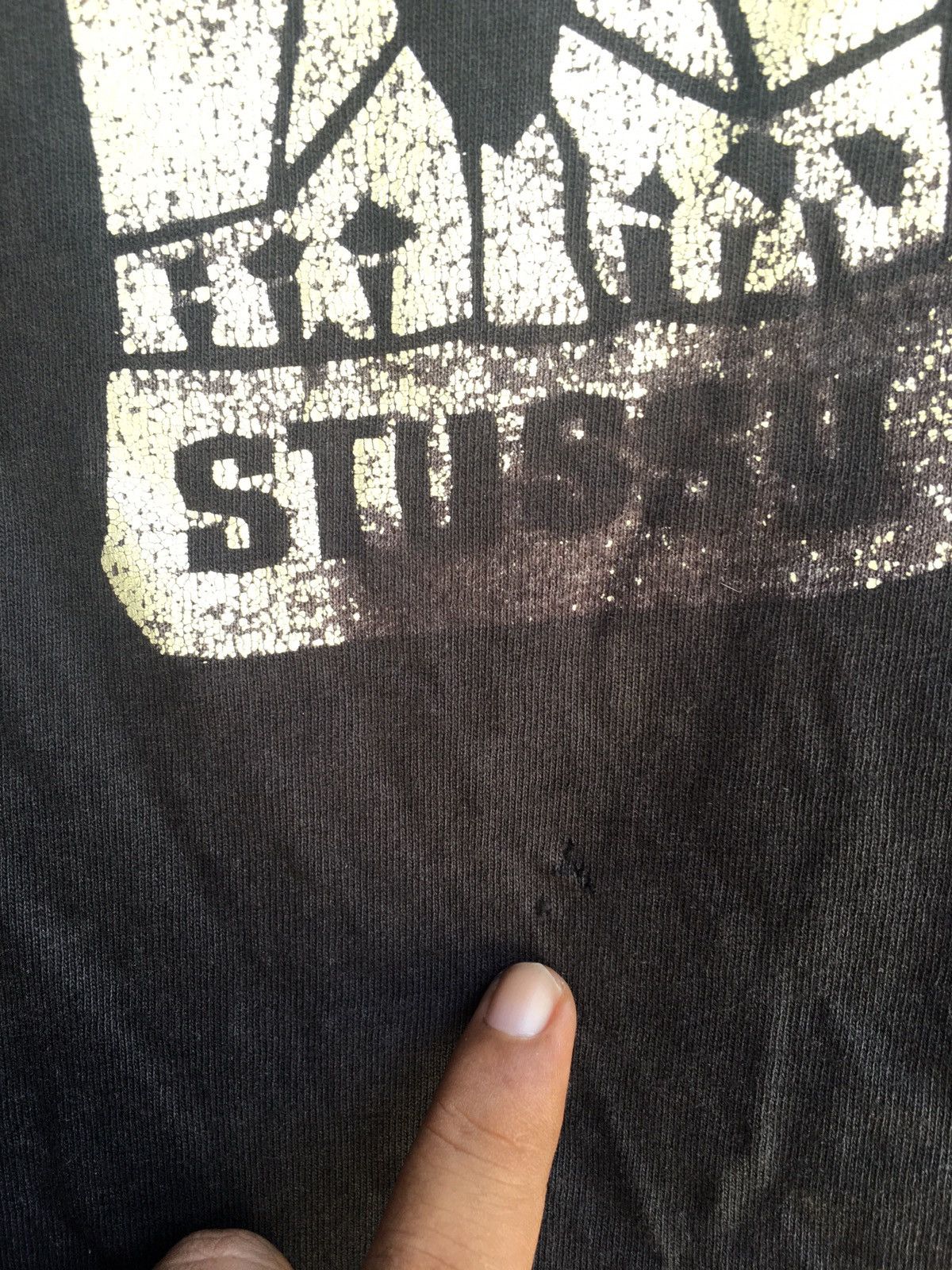 Stussy × Vintage Rare vintage 90s STUSSY distressed design Size US M / EU 48-50 / 2 - 3 Thumbnail