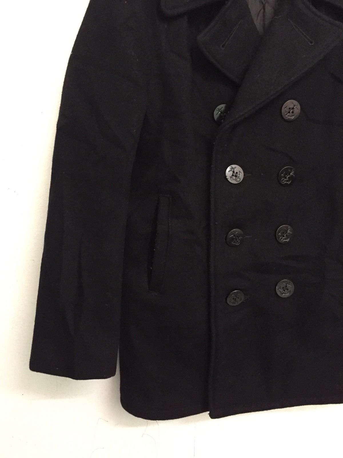 Schott U.S.740N Pea Jacket Double Collar Mfg by Schott Made in Usa Size US M / EU 48-50 / 2 - 5 Thumbnail