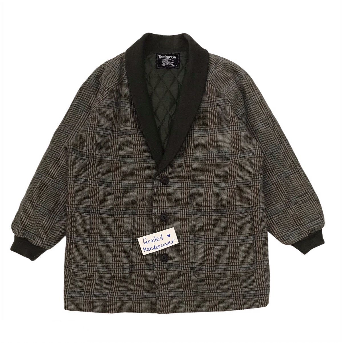 Burberry Burberrys New Wool 100% Sweater Jacket Made in Japan Size US M / EU 48-50 / 2 - 1 Thumbnail