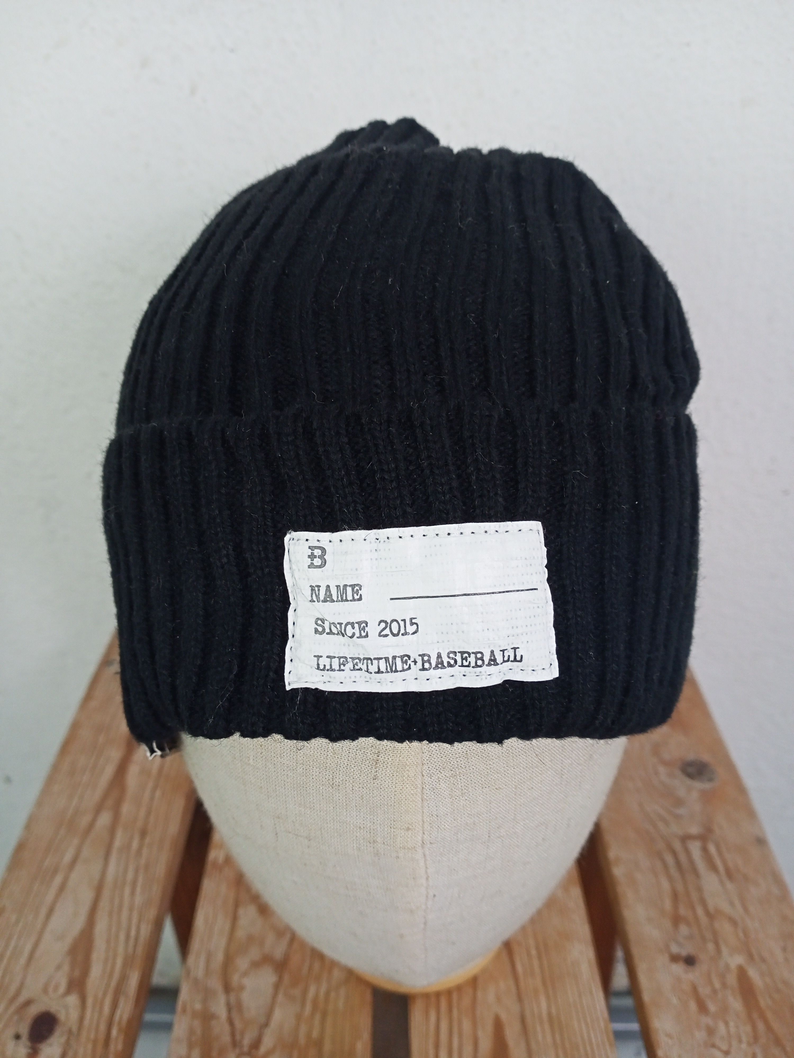 New Era New Era Military Knit Baysta Black Beanie hat Size ONE SIZE - 5 Thumbnail