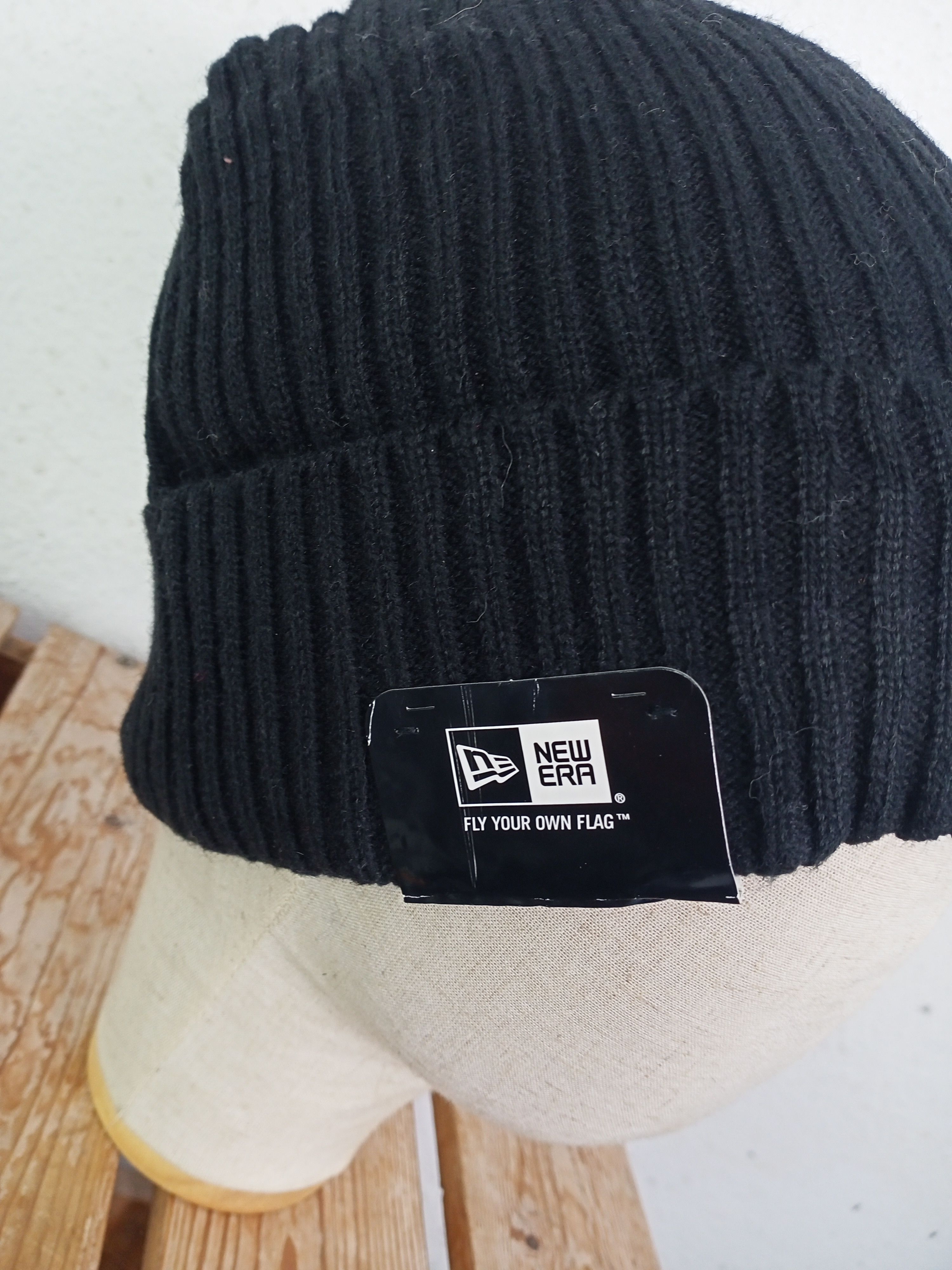 New Era New Era Military Knit Baysta Black Beanie hat Size ONE SIZE - 6 Thumbnail