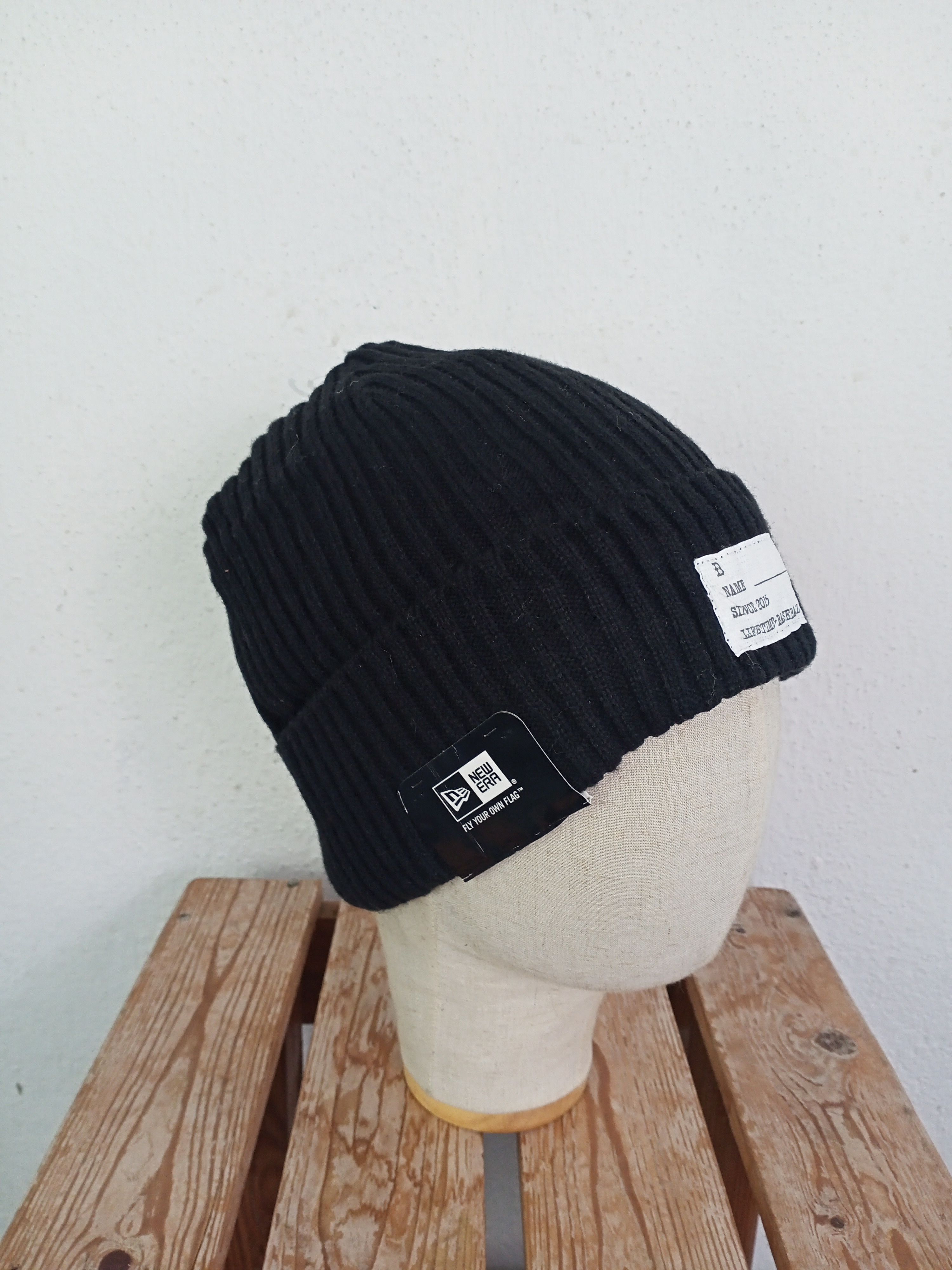 New Era New Era Military Knit Baysta Black Beanie hat Size ONE SIZE - 2 Thumbnail