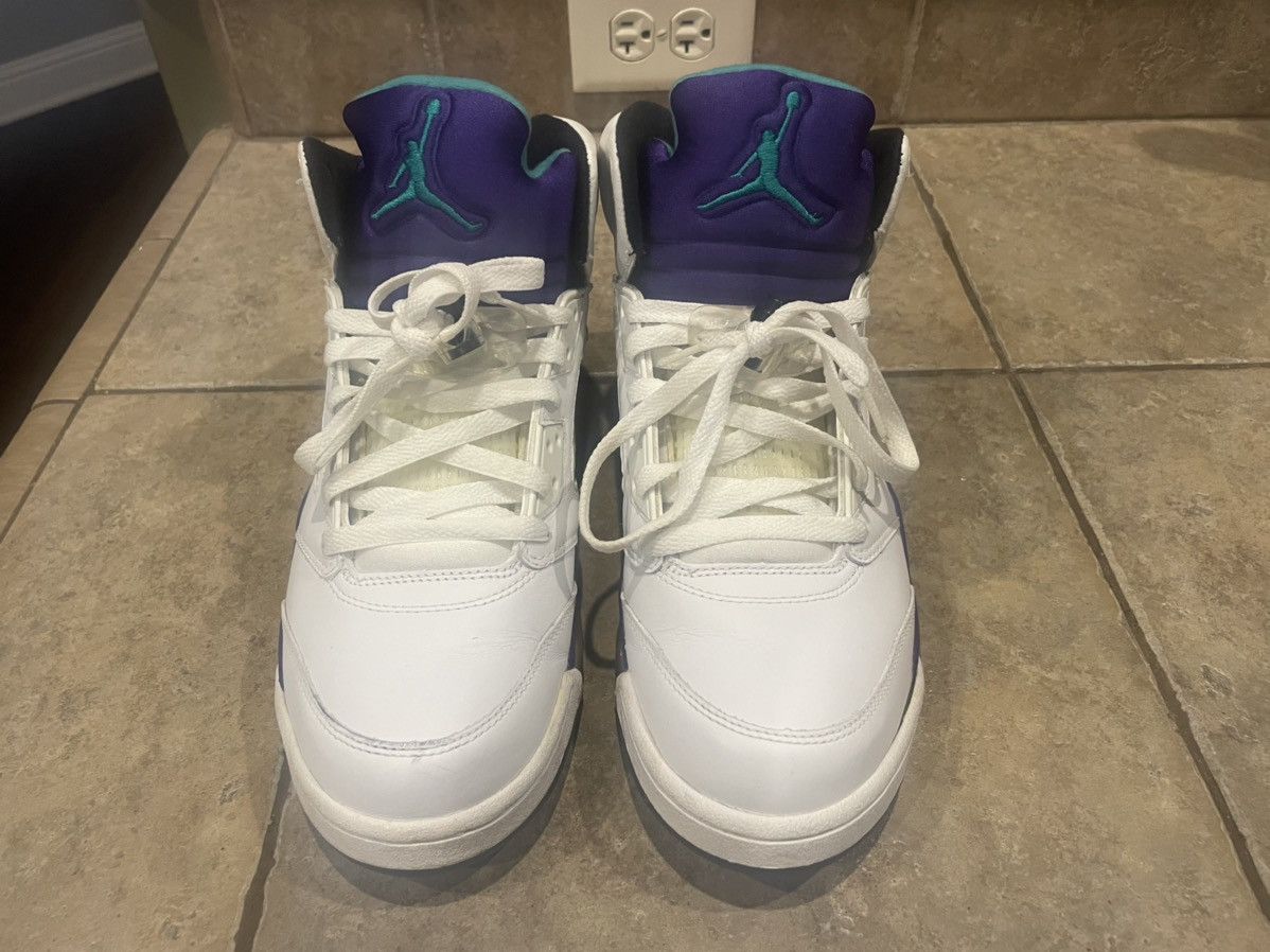 Nike Air Jordan Retro 5 Grape Grailed