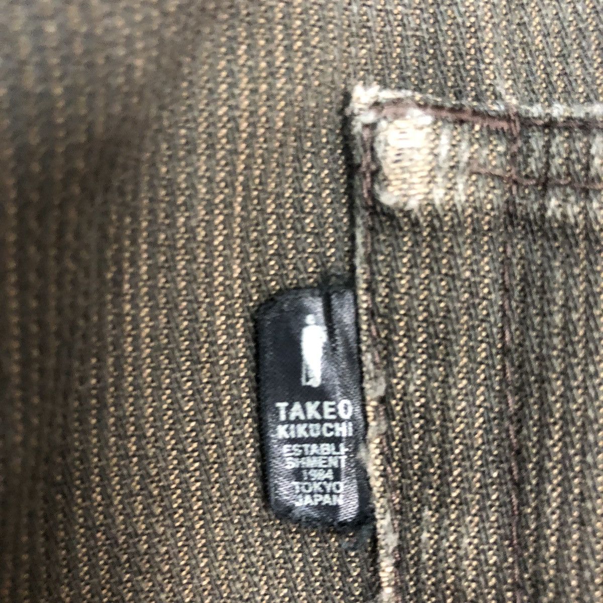 Takeo Kikuchi Takeo Kikuchi Faded Brown Pants #0543 Size US 30 / EU 46 - 10 Thumbnail