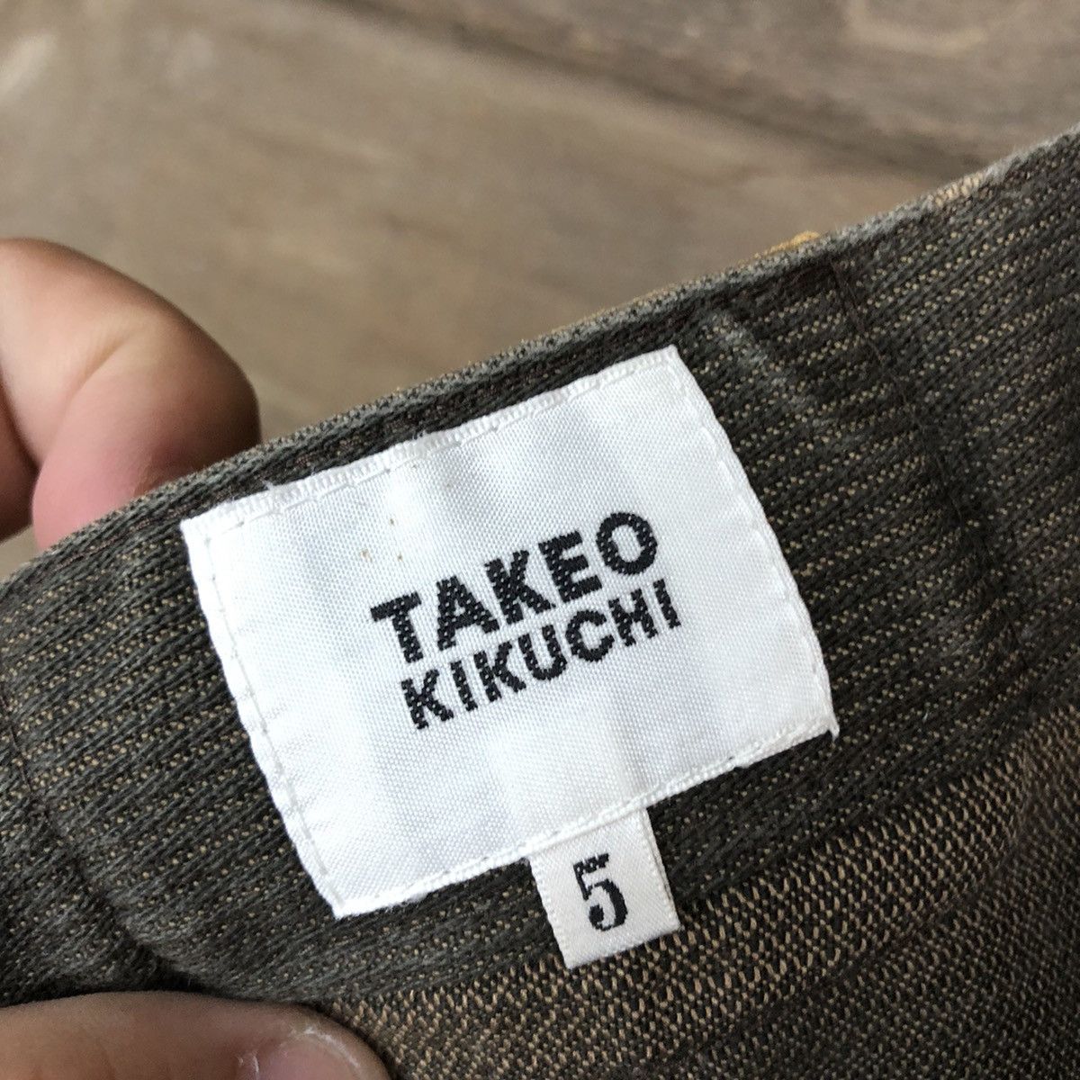 Takeo Kikuchi Takeo Kikuchi Faded Brown Pants #0543 Size US 30 / EU 46 - 12 Thumbnail