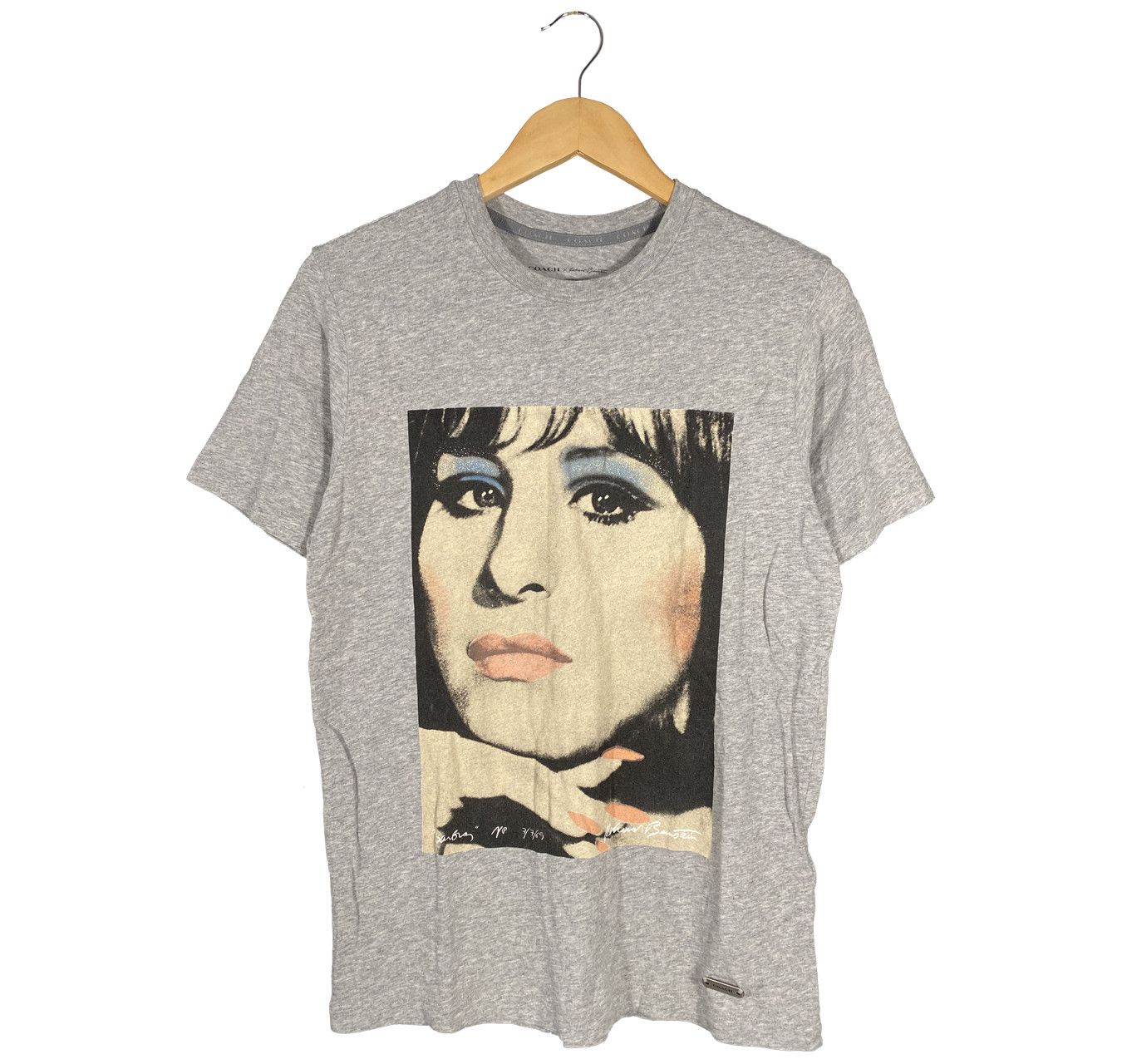 Coach Coach x Richard Bernstein Barbra Streisand portrait tee Grailed