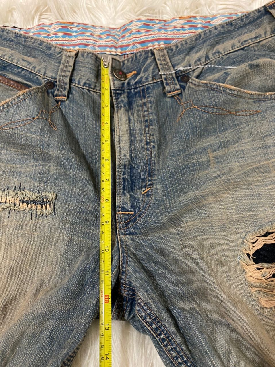Edwin × Japanese Brand Edwin exclusive vintage zipped pocket distressed denim Size US 40 / EU 56 - 8 Thumbnail