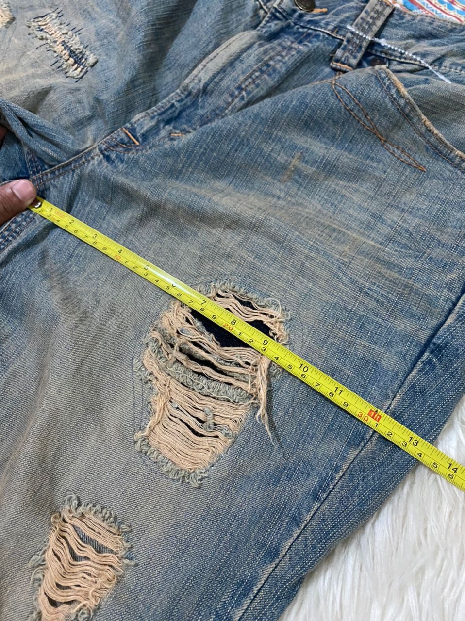Edwin × Japanese Brand Edwin exclusive vintage zipped pocket distressed denim Size US 40 / EU 56 - 15 Thumbnail