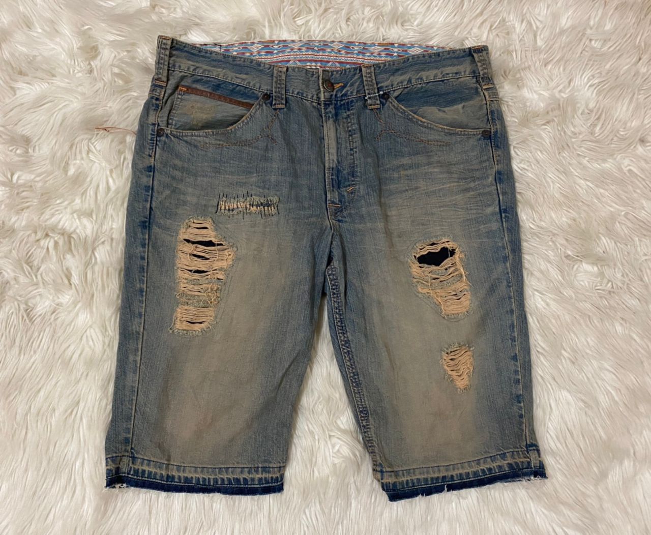 Edwin × Japanese Brand Edwin exclusive vintage zipped pocket distressed denim Size US 40 / EU 56 - 1 Thumbnail