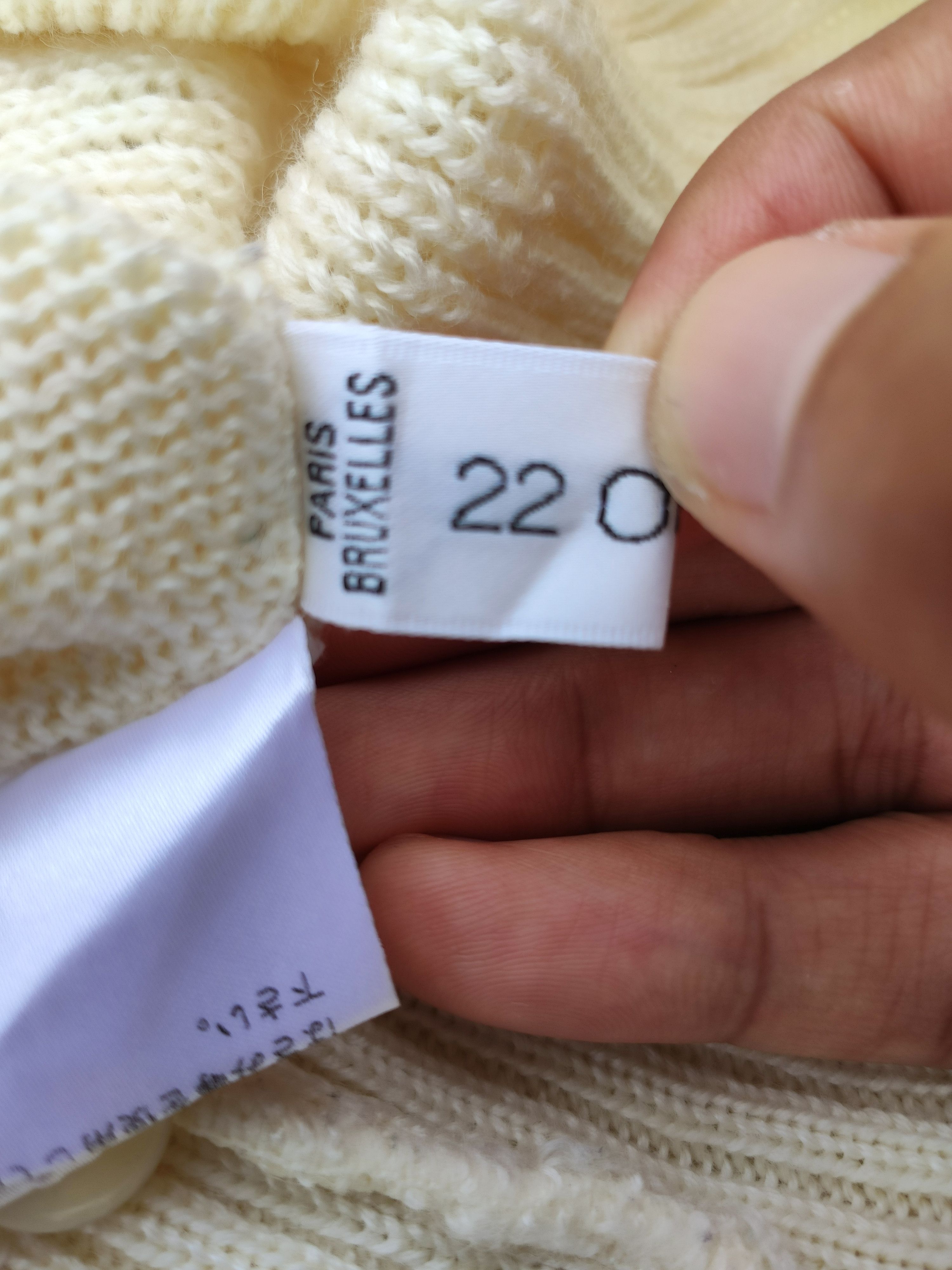 Japanese Brand 22 OCTOBRE Turtle Neck Short Sleeve Knit Size S / US 4 / IT 40 - 4 Thumbnail