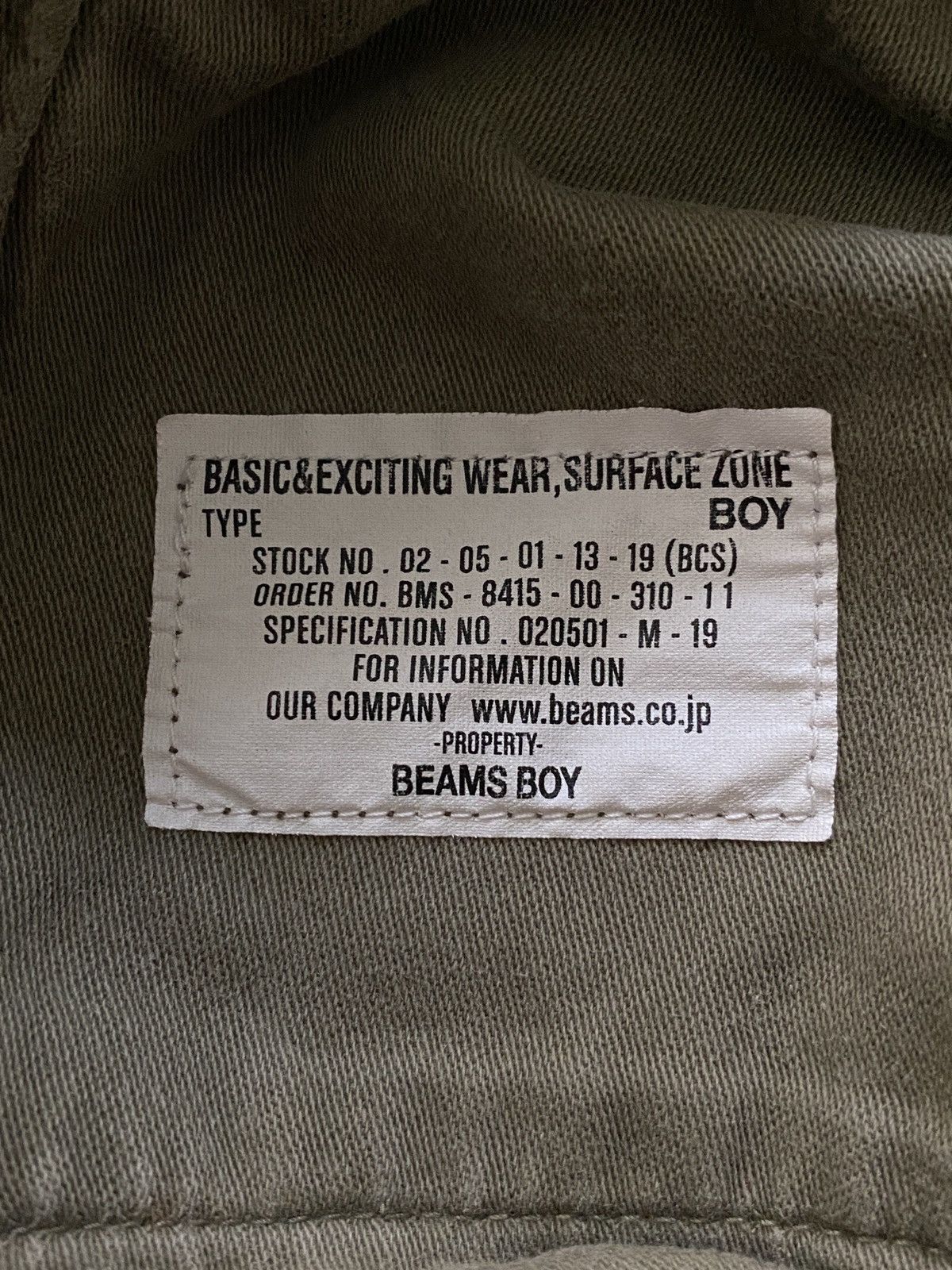 Beams Plus Beams Boy OG 107 Pants Size US 30 / EU 46 - 5 Thumbnail