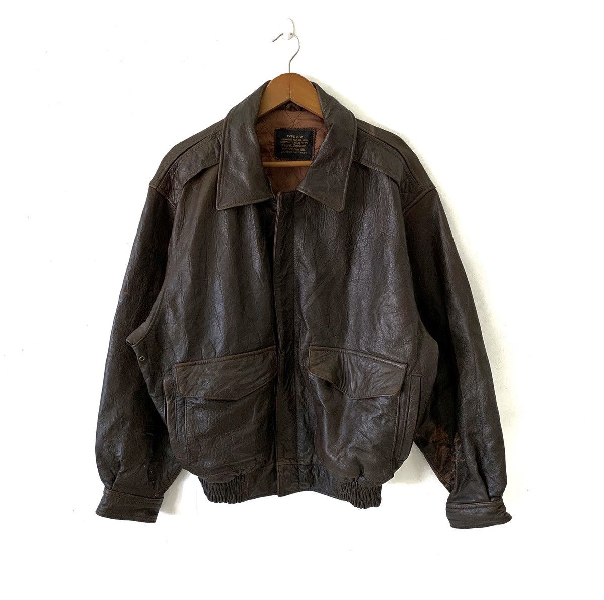 Vintage Vintage Flight Jacket Type A-2 Us Army Air Force Jacket | Grailed