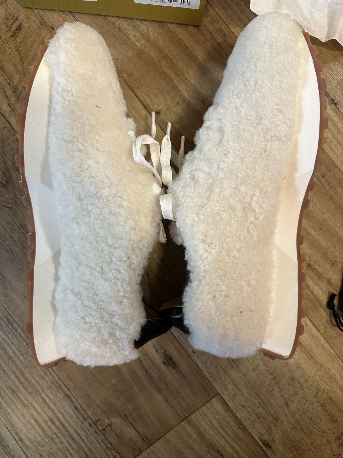 Rhude RHUDE CREAM SHERPA RUNNER Size US 8 / EU 41 - 5 Thumbnail