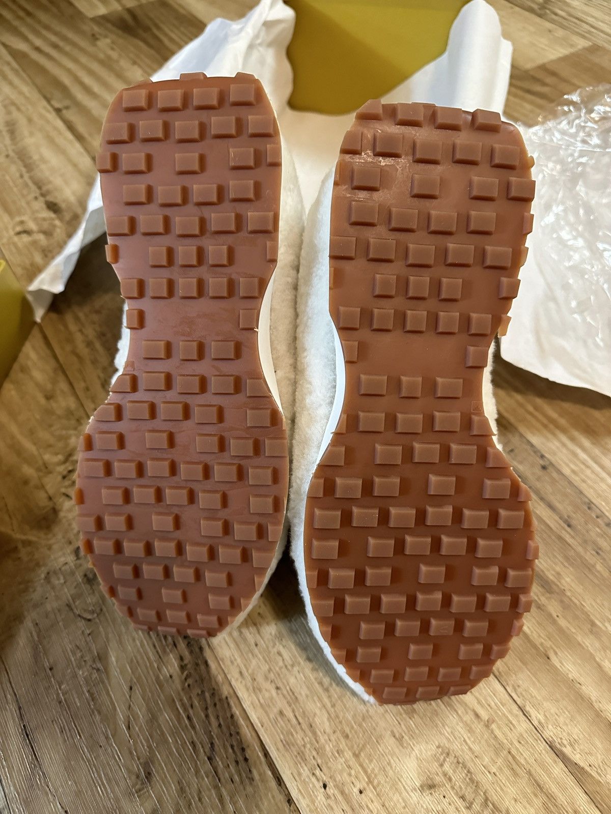 Rhude RHUDE CREAM SHERPA RUNNER Size US 8 / EU 41 - 2 Thumbnail