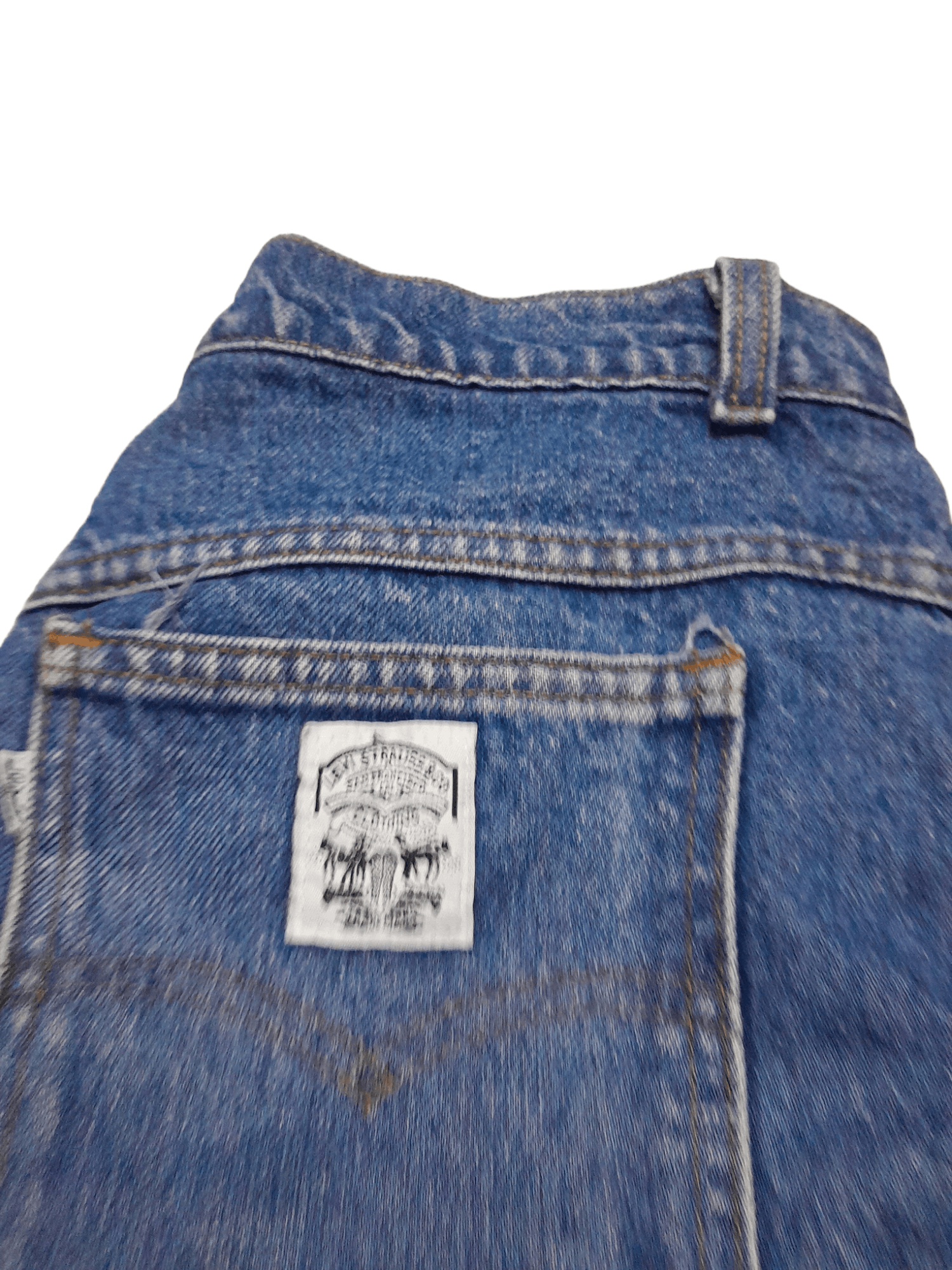 Levi's × Vintage 80s Levis 513 Talon 42 White Tab (E513) Size US 37 - 3 Thumbnail