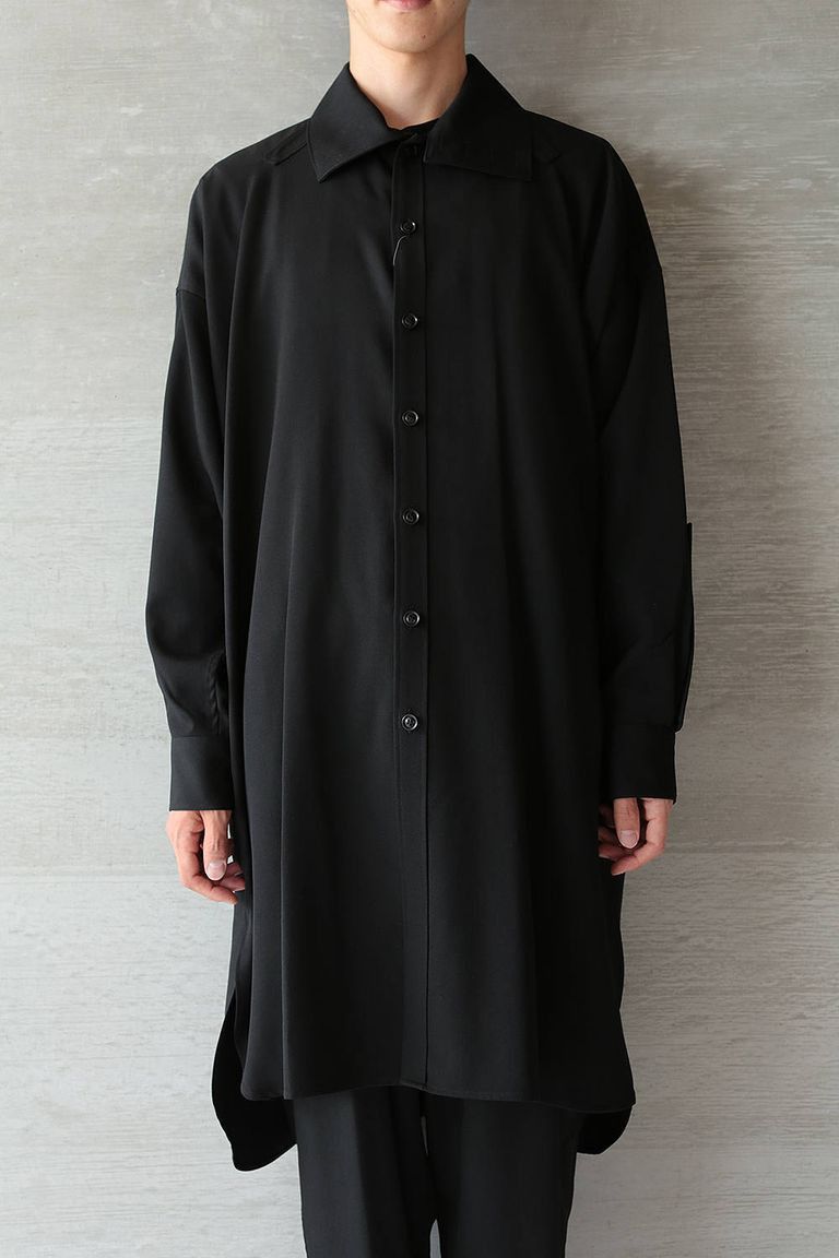 Yohji Yamamoto Pour Homme 17AW - W/Gabardine Big Shirts