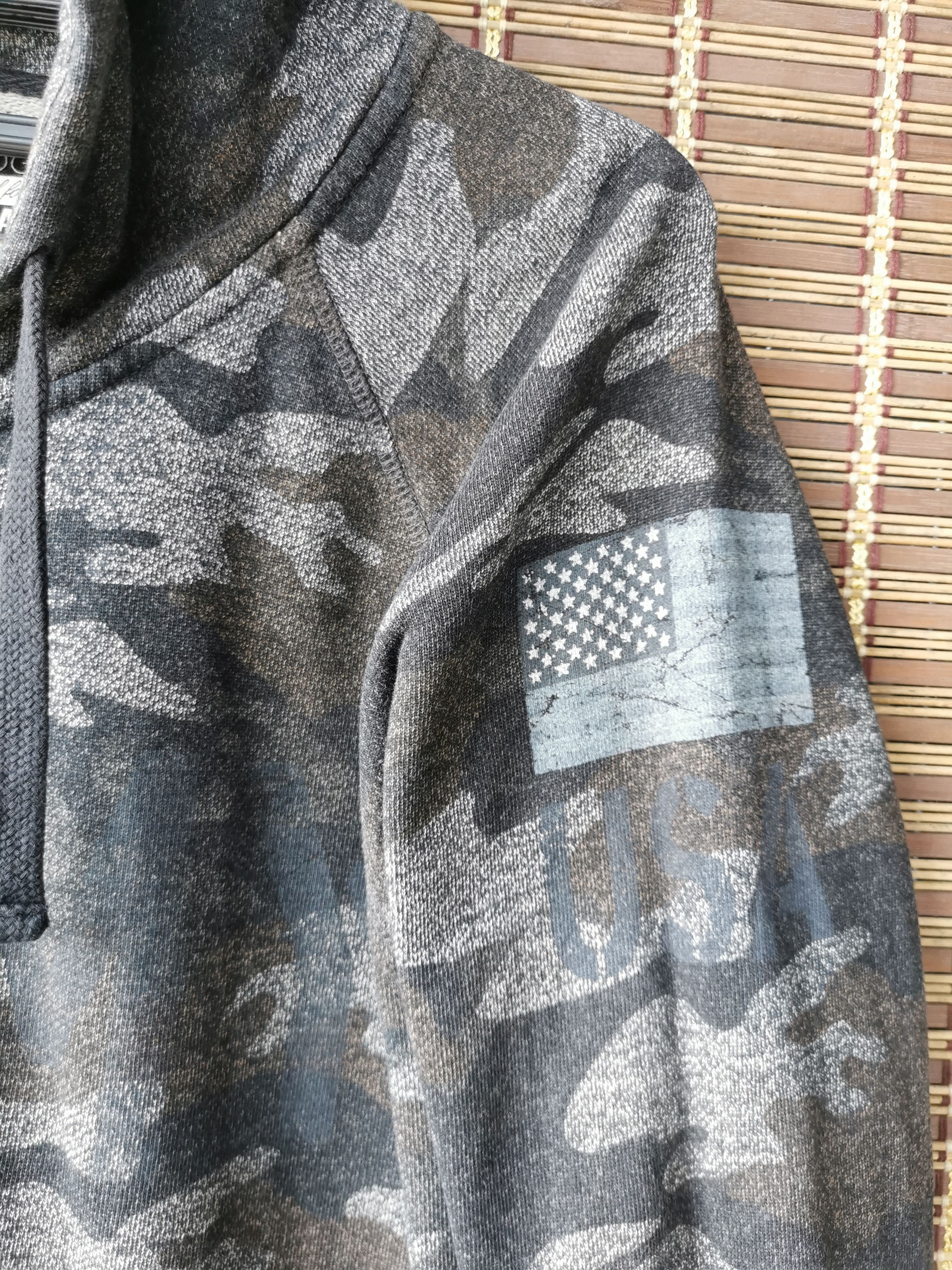 HYDROGEN Hydrogen Special For Bronzaji Zip Up Camo Hoodie Size US L / EU 52-54 / 3 - 3 Thumbnail