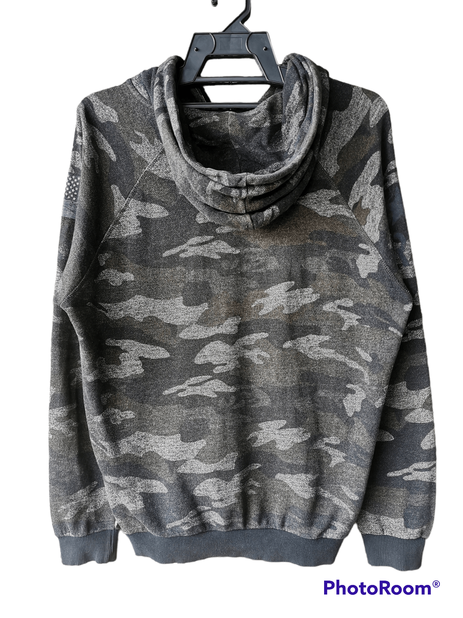 HYDROGEN Hydrogen Special For Bronzaji Zip Up Camo Hoodie Size US L / EU 52-54 / 3 - 2 Thumbnail