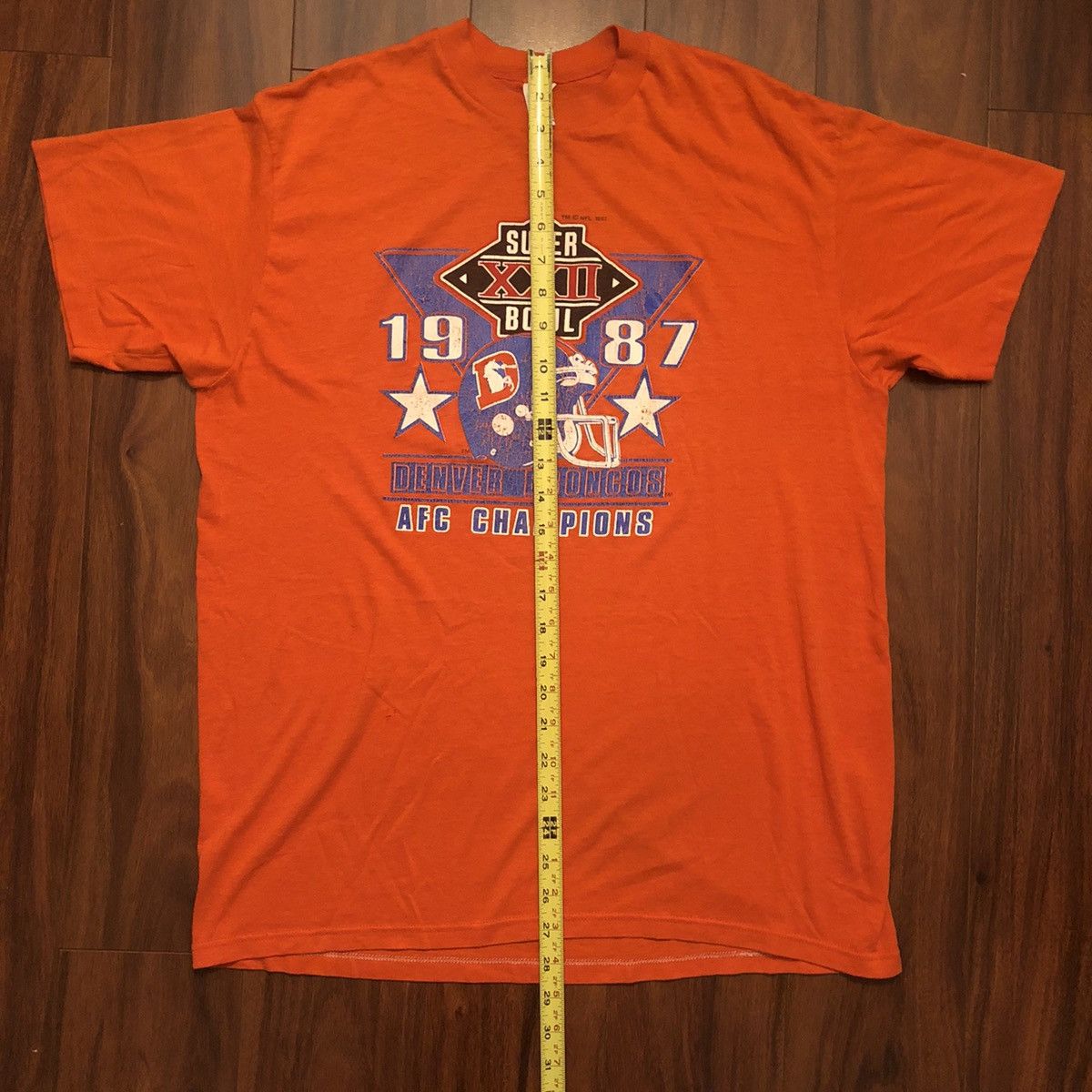 Logo 7 × Vintage vintage 90s logo 7 Denver Broncos 1987 NFL Super bowl shirt Size US S / EU 44-46 / 1 - 2 Thumbnail
