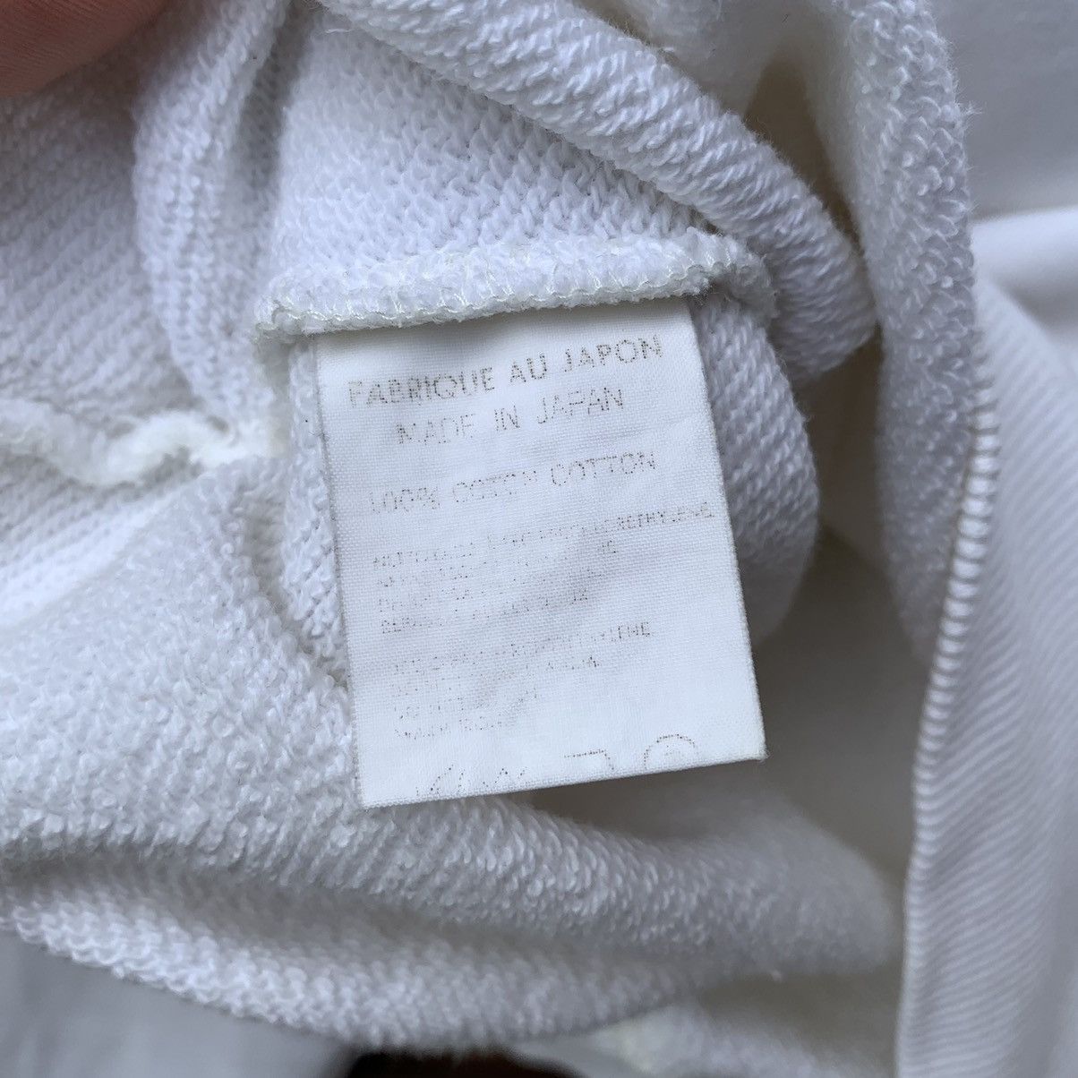 Yohji Yamamoto VINTAGE Y’S FOR MEN SWEATSHIRT JAPANESE DESIGNER Size US L / EU 52-54 / 3 - 9 Thumbnail