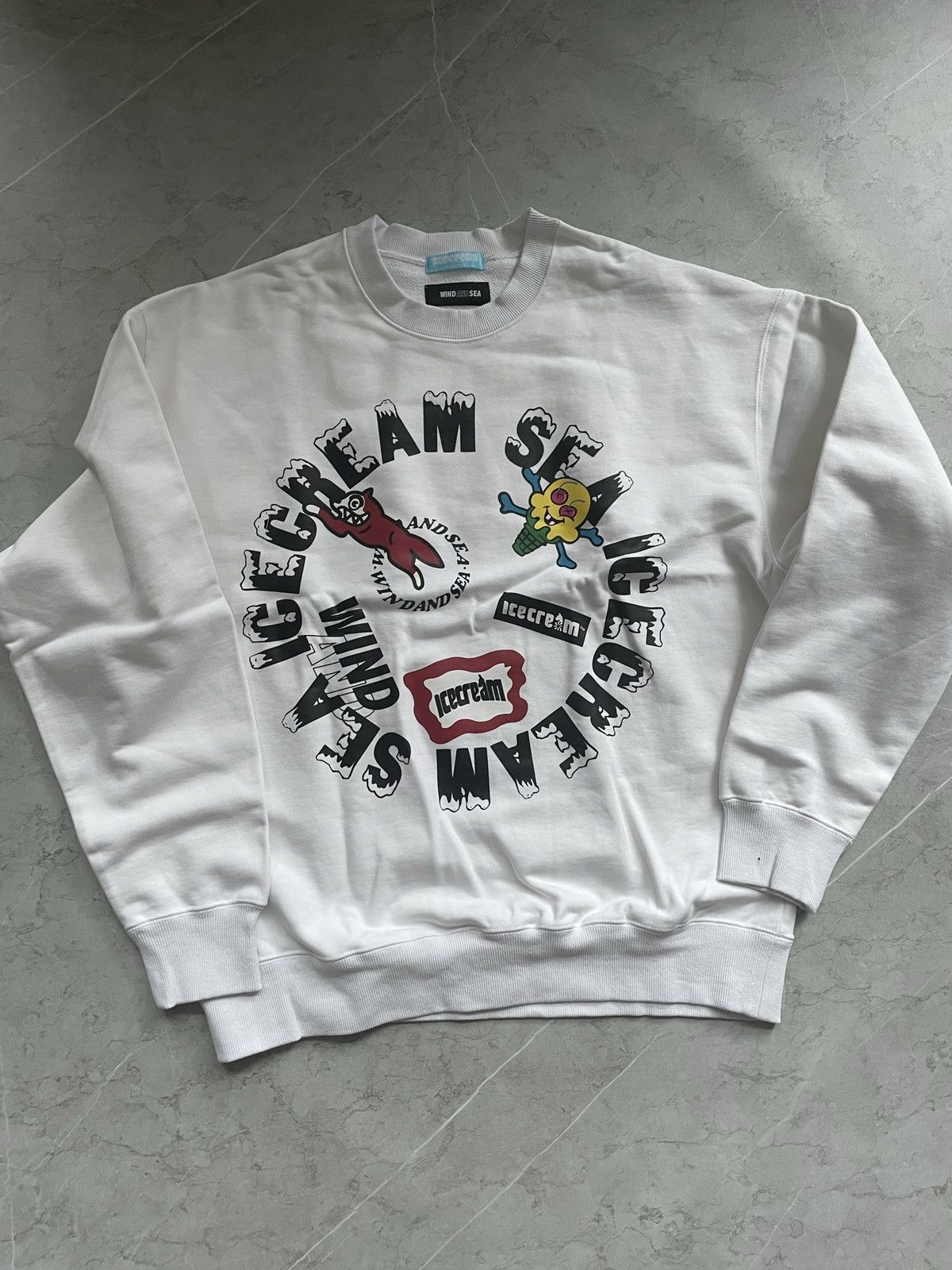 Billionaire Boys Club BBC x wind and sea sweatshirt L | Grailed