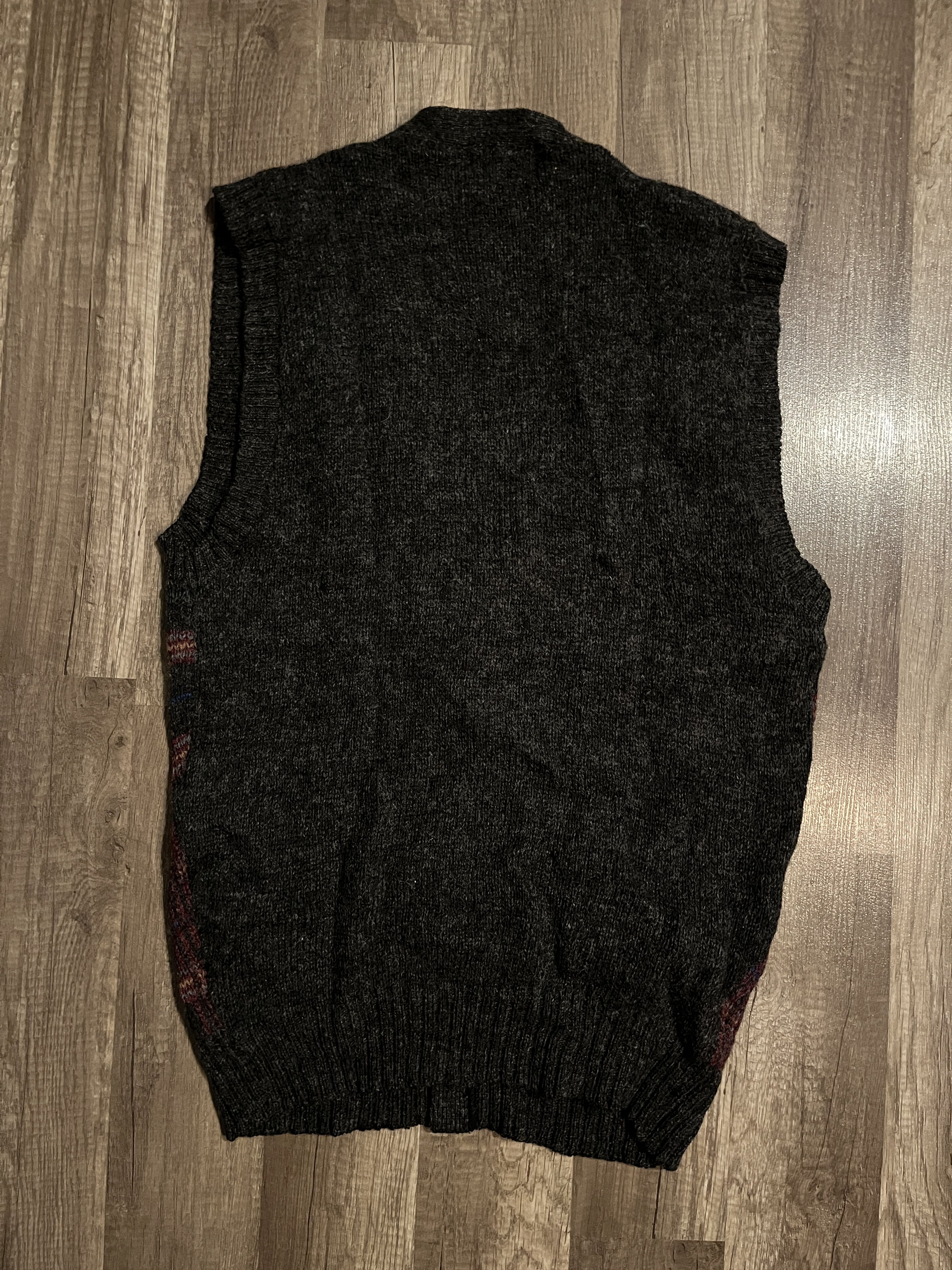 Lands' End Plaid Wool Vest Size US M / EU 48-50 / 2 - 2 Thumbnail