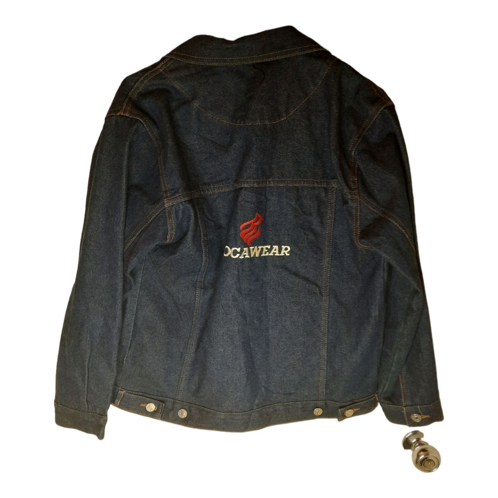 Rocawear Rocawear Women's Blue Denim Jacket Size 16 Size XXL / US 16-18 / IT 52-54 - 2 Thumbnail